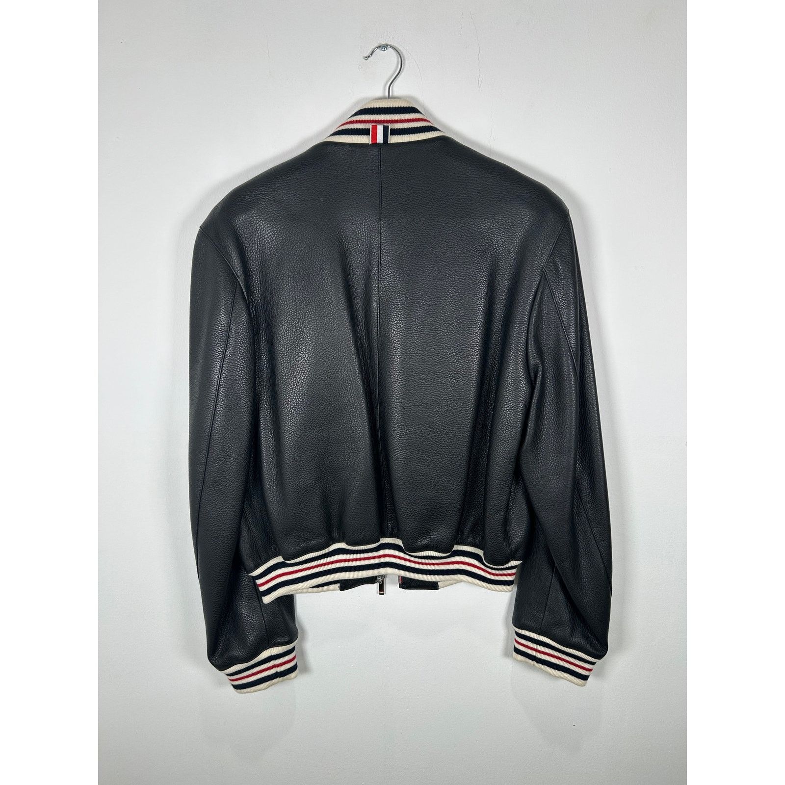 Thom Browne Thom Browne Deerskin Leather Varsity Jacket Size 1 Size US S / EU 44-46 / 1 - 2 Thumbnail