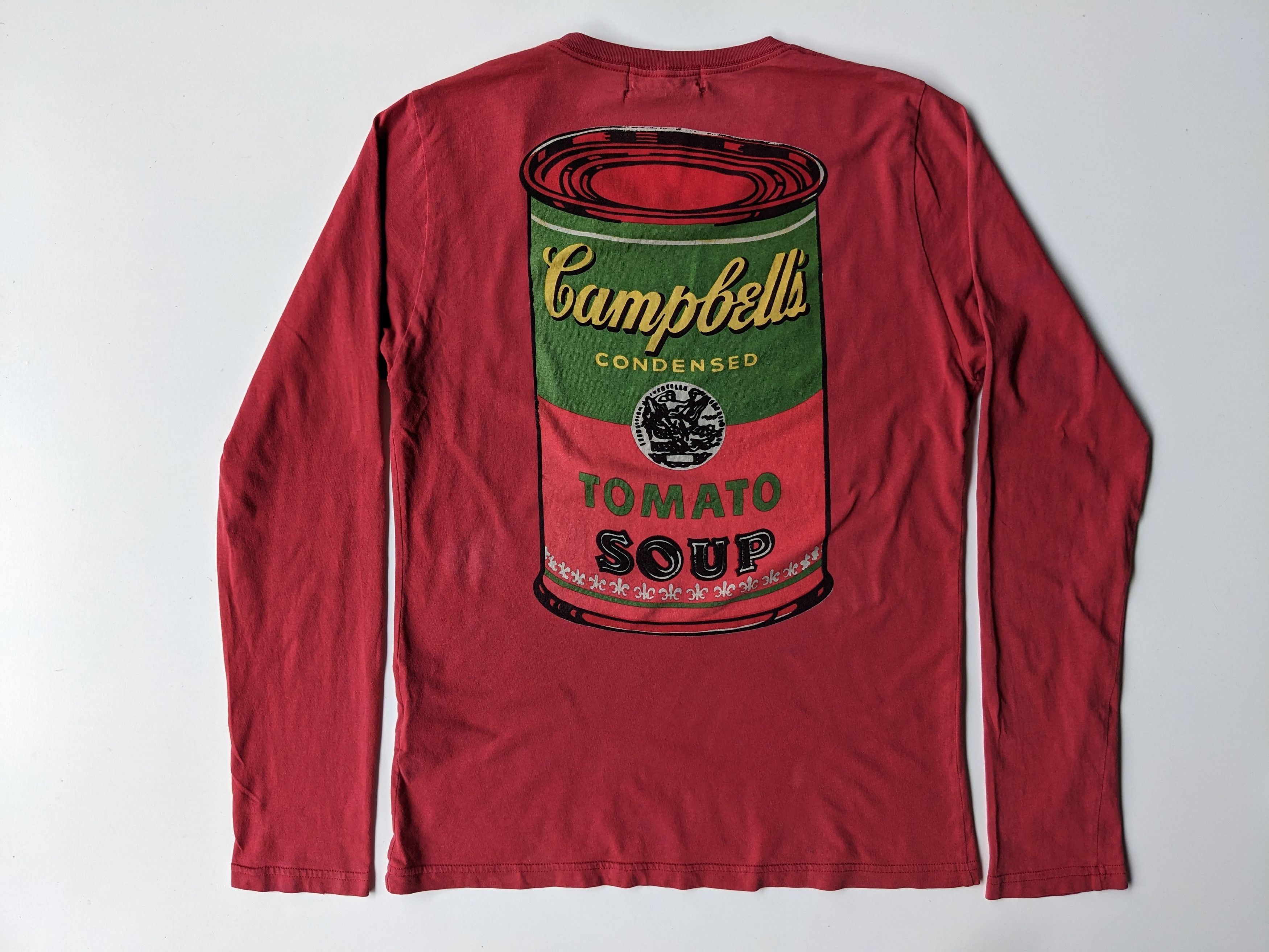 Andy Warhol × Hysteric Glamour Hysteric Glamour x Andy Warhol Campbells Soup Size US S / EU 44-46 / 1 - 2 Thumbnail