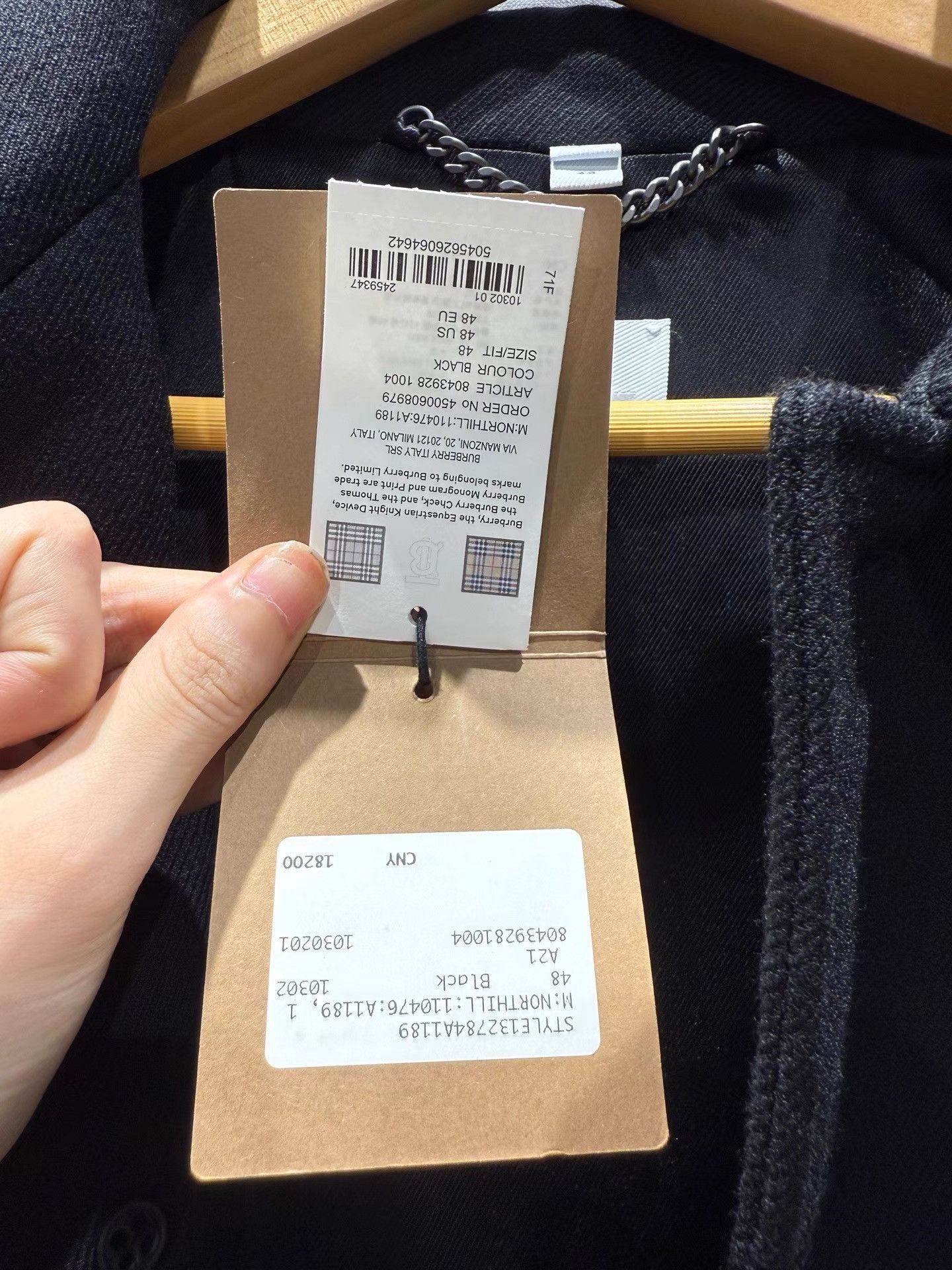 Burberry Burberry Wool & Silk Coat K36 Size US M / EU 48-50 / 2 - 6 Thumbnail