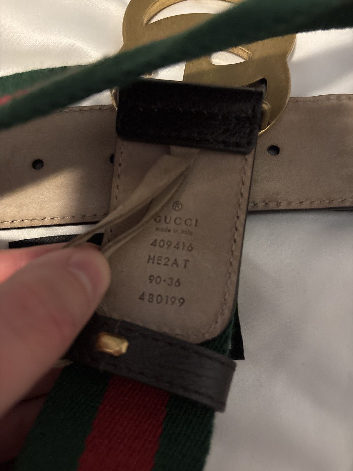 Gucci Gucci Belt Barely Worn Size ONE SIZE - 2 Thumbnail