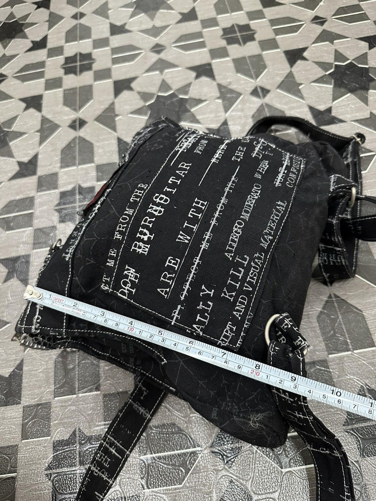Seditionaries H.Nato Anarchyism For Plus Seditionaries Punk Bag Size ONE SIZE - 13 Thumbnail