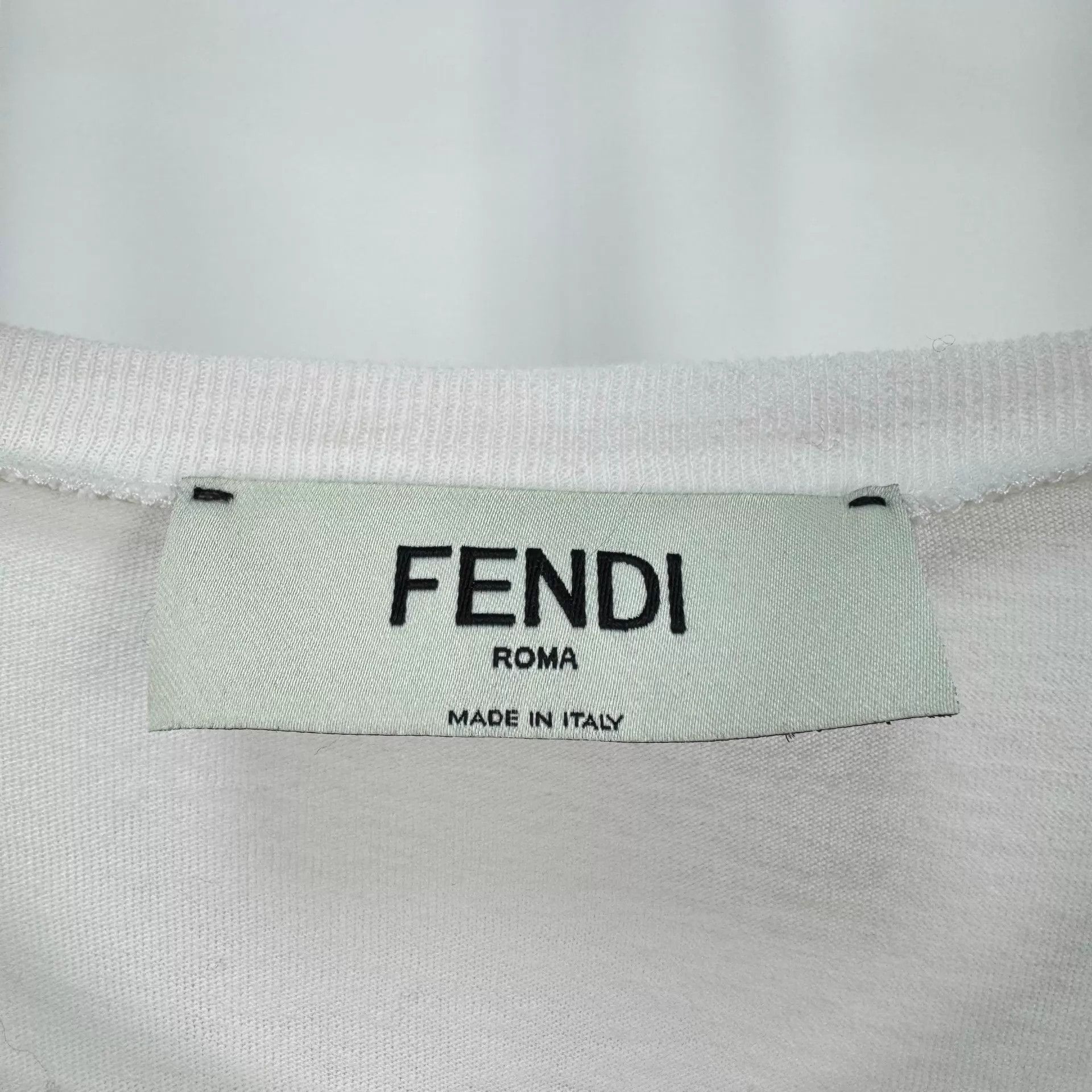 Fendi Fendi Printed Logo Short Sleeve Tee M 99 New Size US M / EU 48-50 / 2 - 5 Thumbnail