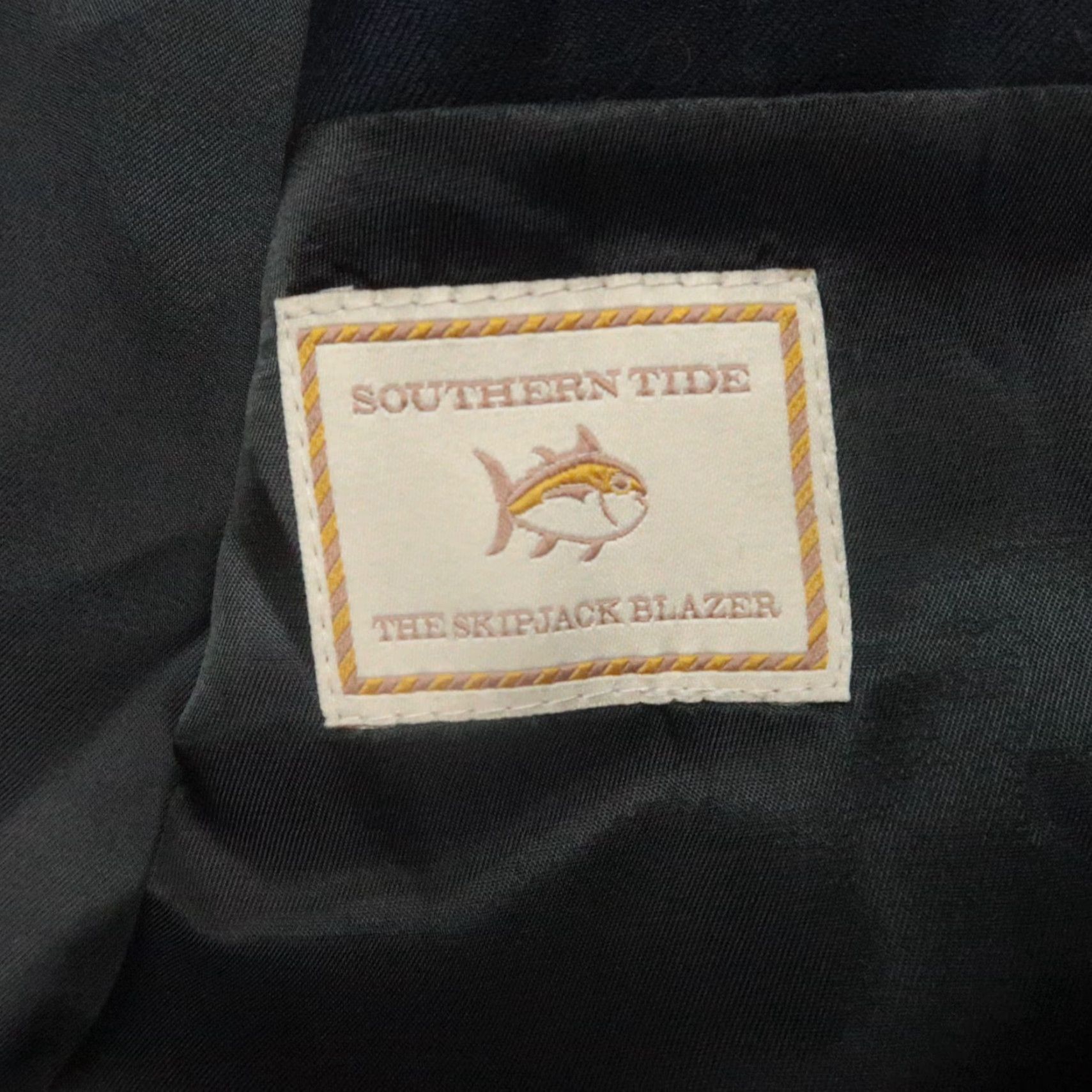 Southern Tide Southern Tide Blazer Mens 40R Blue Wool Sport Coat Jacket Size 40R - 5 Thumbnail