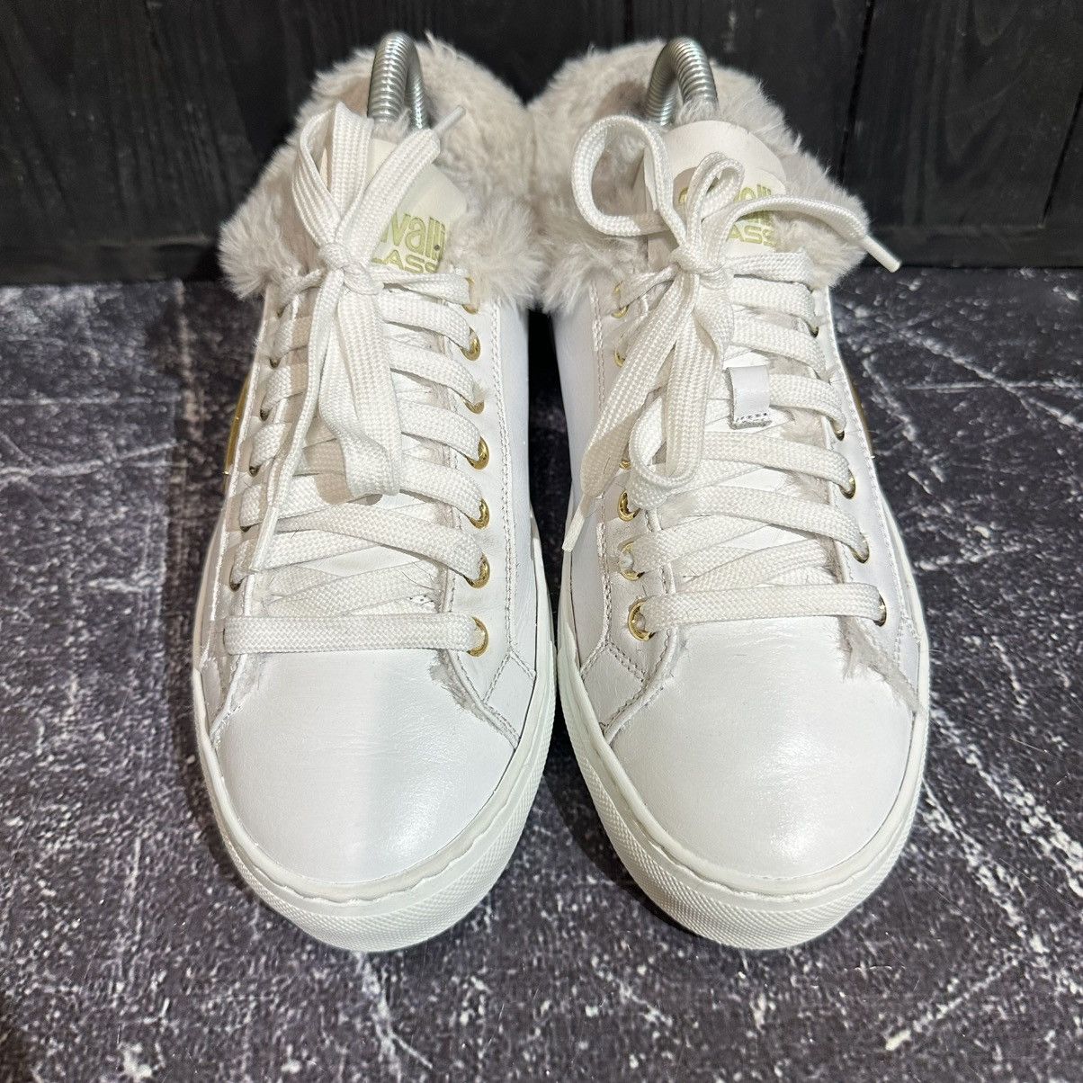 Cavalli Class Cavalli Class Women’s Leather Warm Sneakers Size 37 Size US 7 / IT 37 - 5 Thumbnail