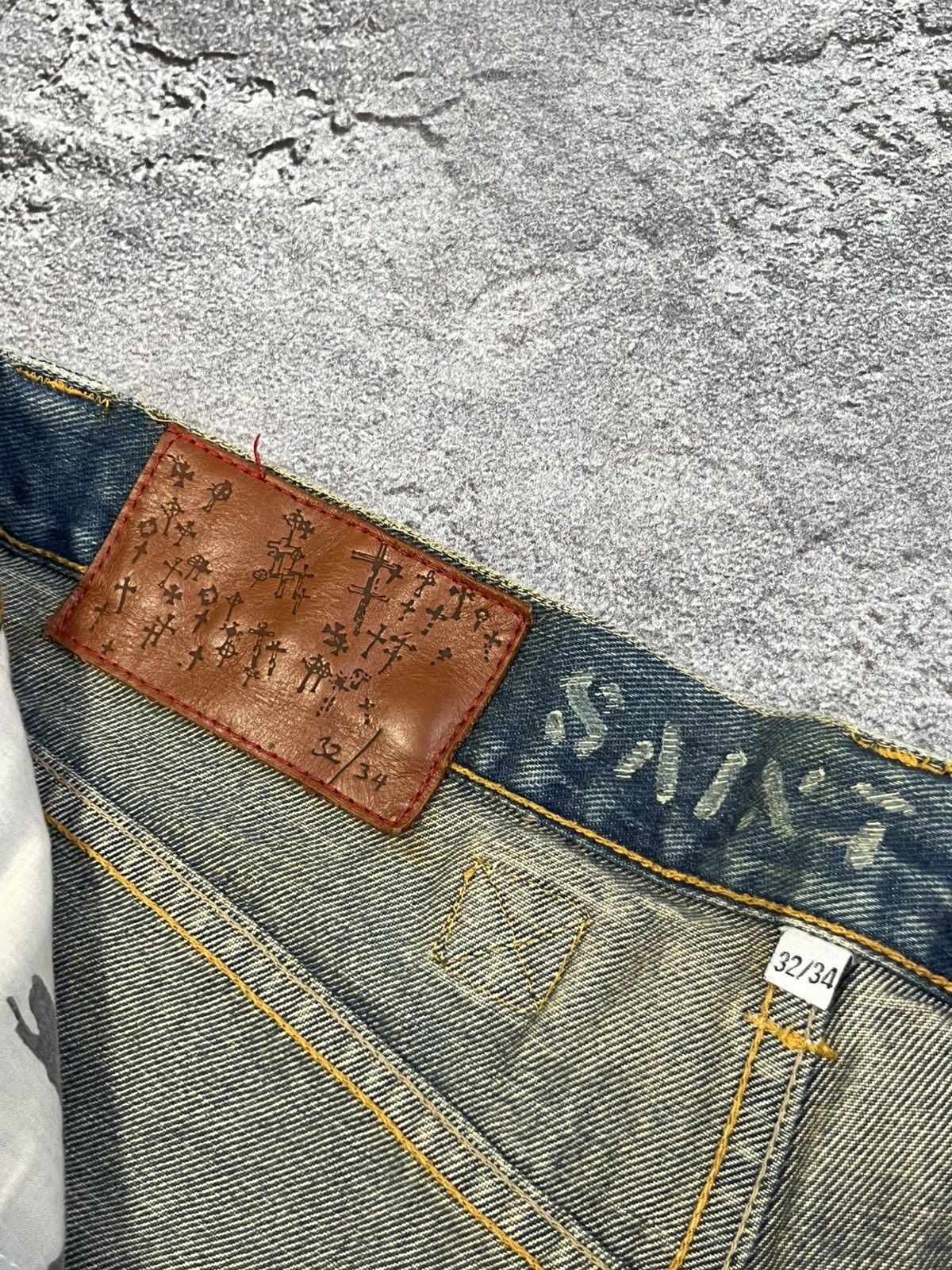 Allsaints Allsaints Big Logo Back Buckle Jeans Y2K Pants Size US 32 / EU 48 - 11 Thumbnail