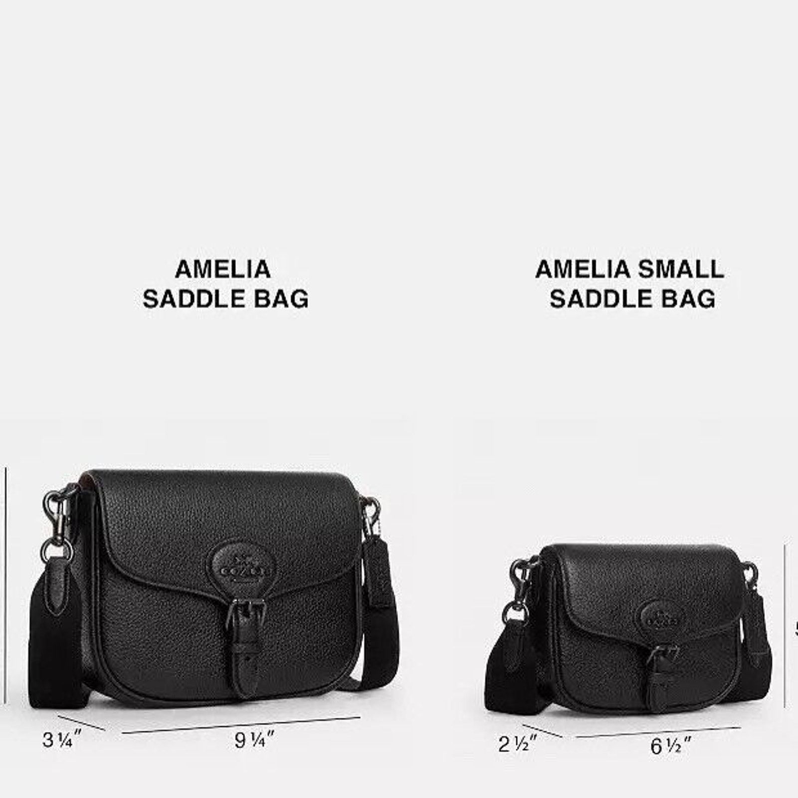 Coach NWT Coach Amelia Saddle Bag pockets Soft leather White Size ONE SIZE - 7 Thumbnail