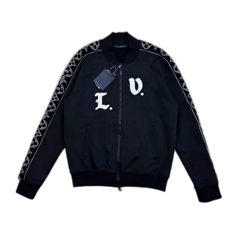 Louis Vuitton Louis Vuitton Embroidered Jacket in Black Size US L / EU 52-54 / 3 - 1 Thumbnail