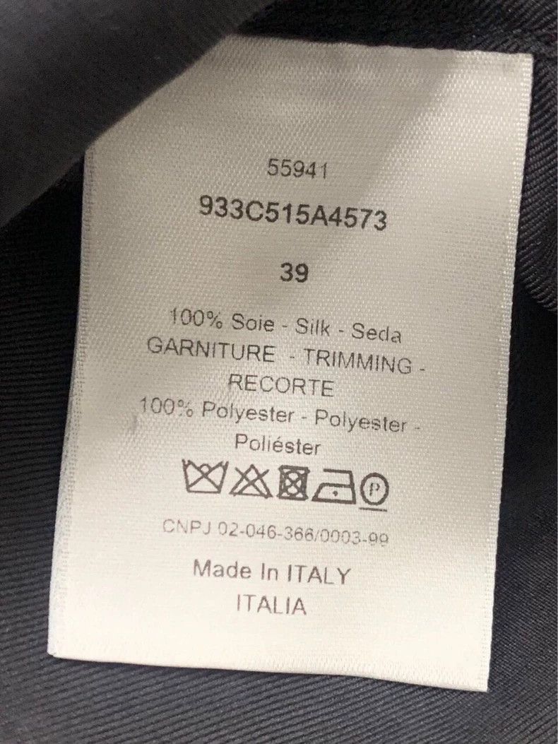 Dior Dior Black, mulberry silk, black and white print, full prin Size US XXS / EU 40 - 6 Thumbnail
