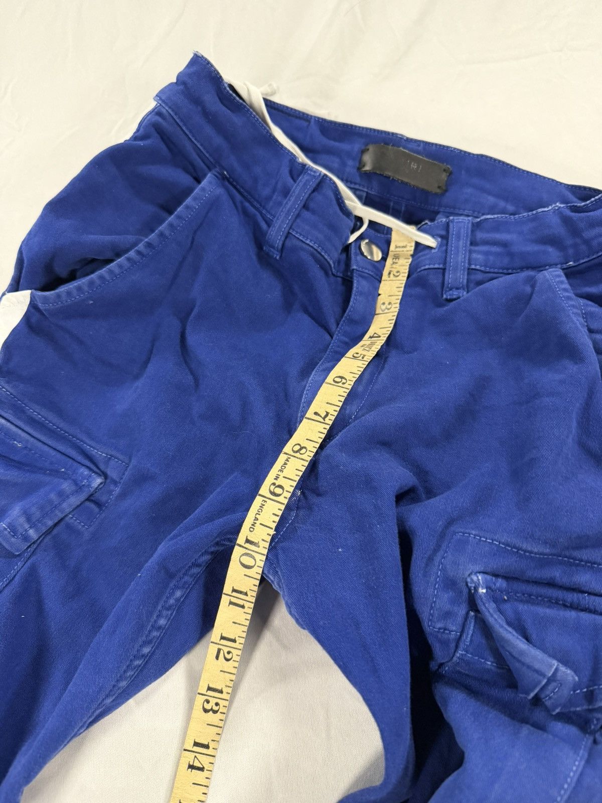 Amiri AMIRI Stack Track Skinny Fit Stretch Cotton Pants Size 28 Size US 28 / EU 44 - 16 Thumbnail