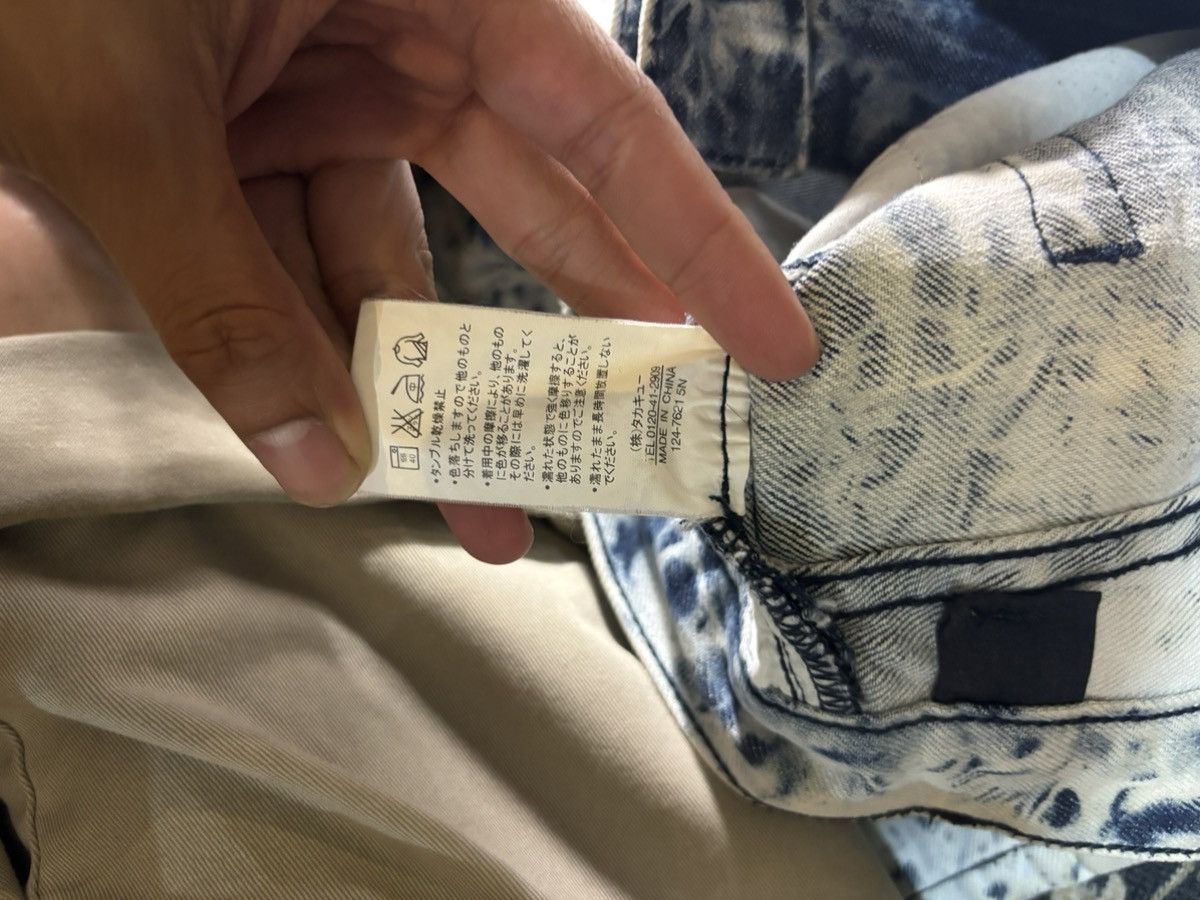 semanticdesign SS09 Roen x Semantic design bleach acid wash denim rare Size US 36 / EU 52 - 11 Thumbnail