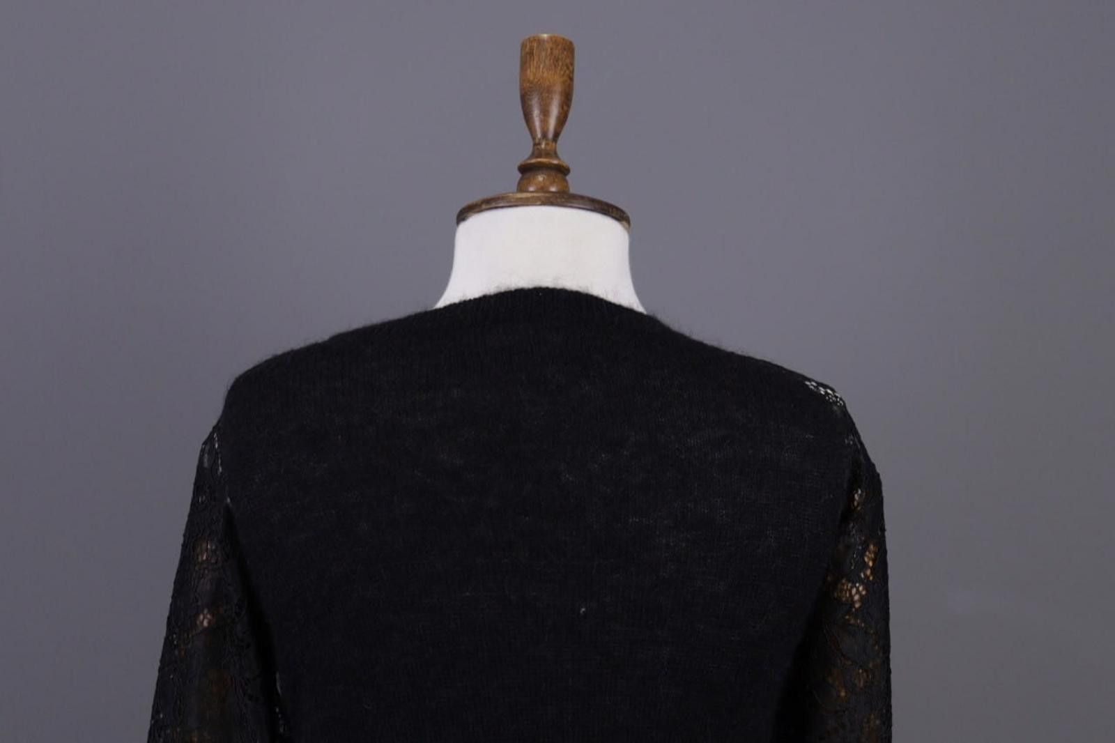 Allsaints AllSaints Black Silk Knit Dress Size UK 6 / US 2 / EU 34 Size XS / US 0-2 / IT 36-38 - 9 Thumbnail