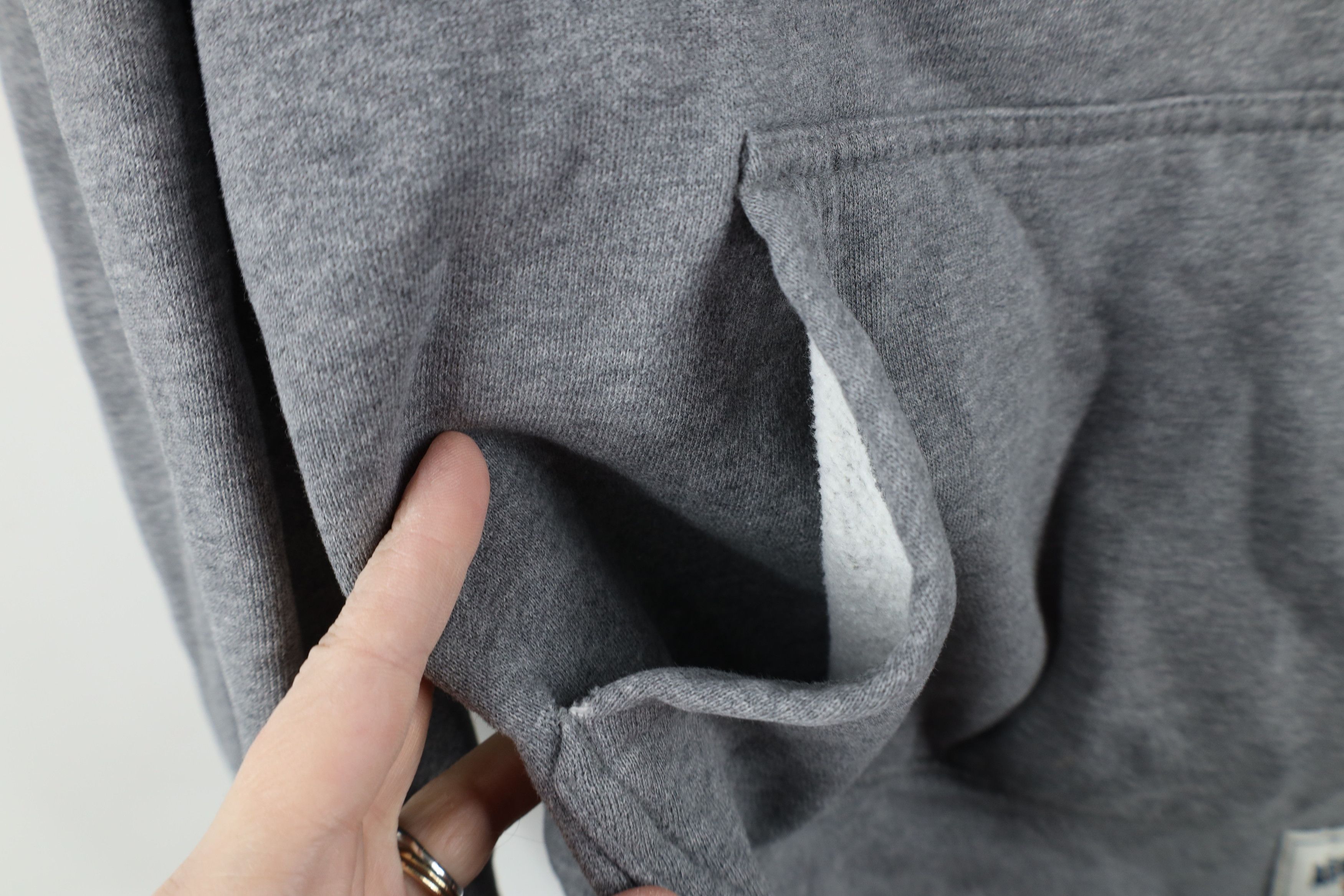 Aeropostale × Vintage Vintage 90s Y2K Aeropostale New York Athletics Hoodie Gray Size US M / EU 48-50 / 2 - 7 Thumbnail