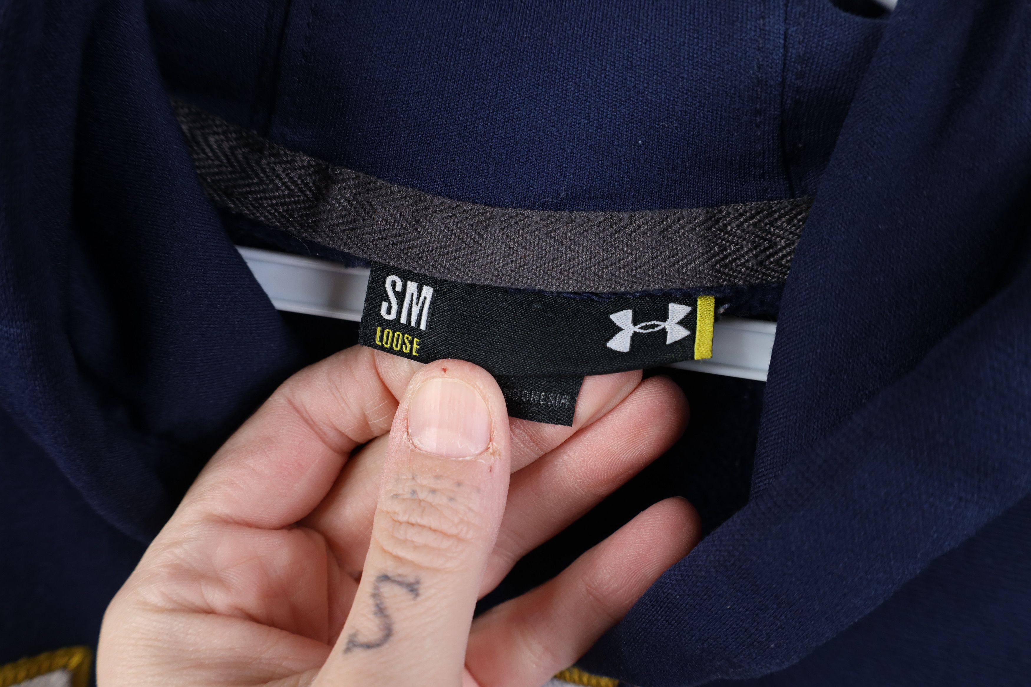 Under Armour Under Armour Notre Dame University Hoodie Sweatshirt Blue Size US S / EU 44-46 / 1 - 11 Thumbnail