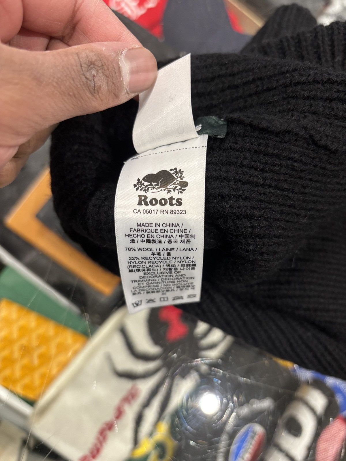Roots Roots Beanie Black Size ONE SIZE - 6 Thumbnail
