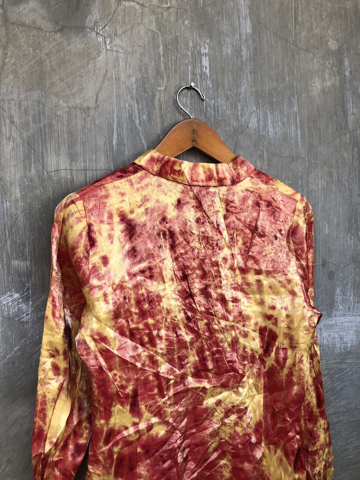 Japanese Brand Y2K Japanese Dagon Fire Pattern Jean Paul Gaultier Style Size M / US 6-8 / IT 42-44 - 9 Thumbnail