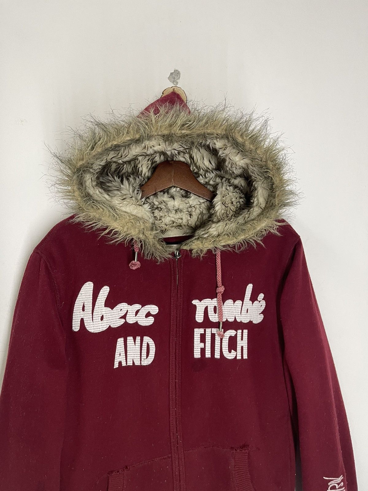 Abercrombie & Fitch MUST GONE🔥Vintage Abecrombie and Fitch Hoodie Fur Size US L / EU 52-54 / 3 - 2 Thumbnail