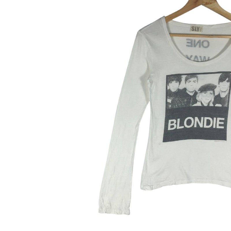 SLY Vintage SLY Blondie Long Sleeve T-Shirt Size US S / EU 44-46 / 1 - 3 Thumbnail
