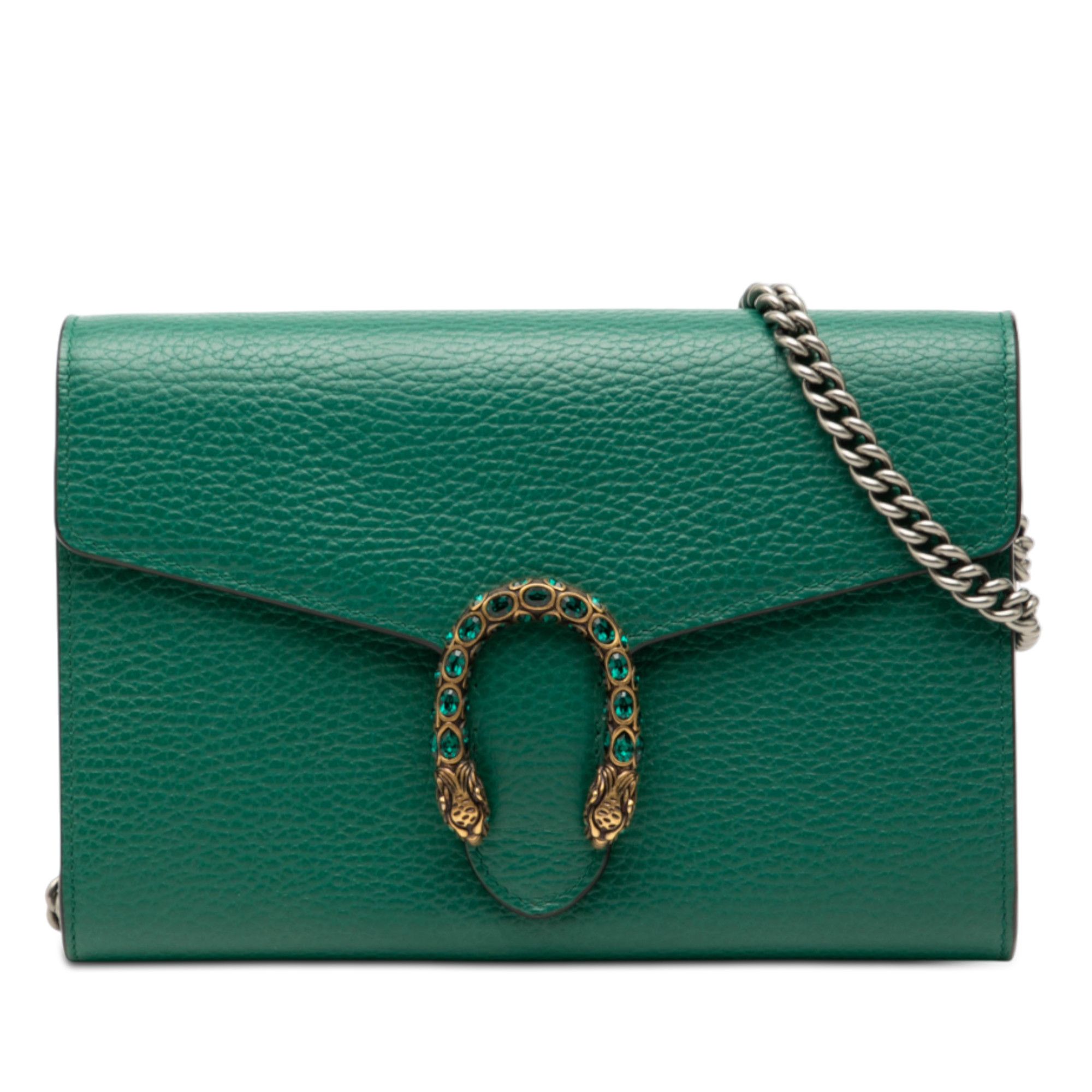 Gucci Gucci Calfskin Dionysus Wallet on Chain Size ONE SIZE - 1 Thumbnail