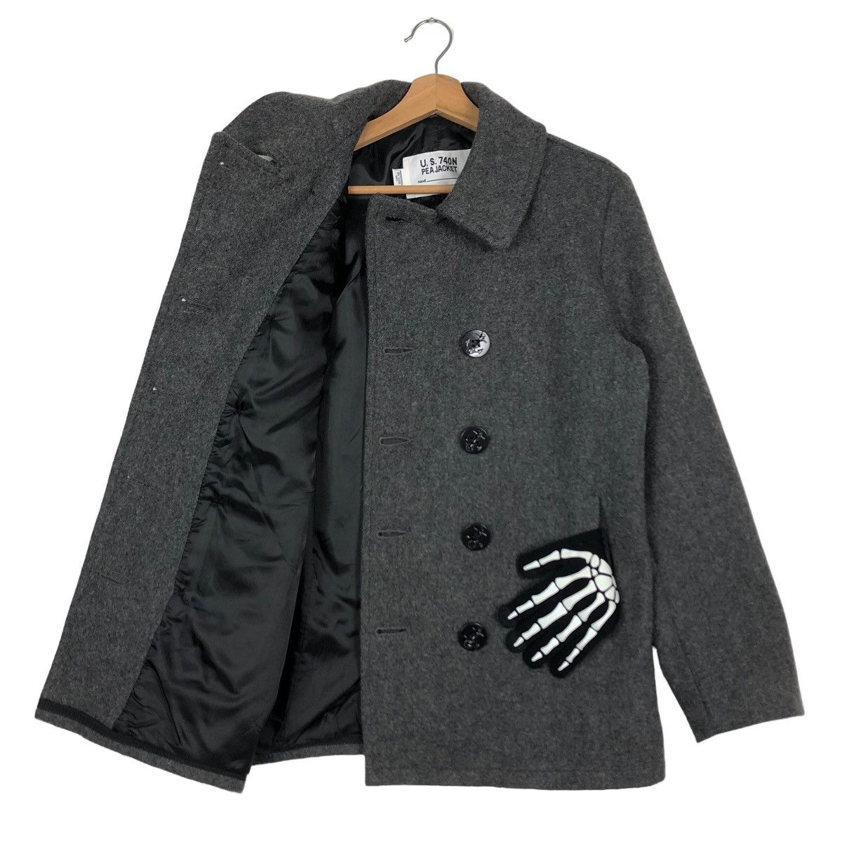 Schott 🔥Double Collar U.S.740N Pea Jacket Schott Made in USA Size US S / EU 44-46 / 1 - 9 Thumbnail