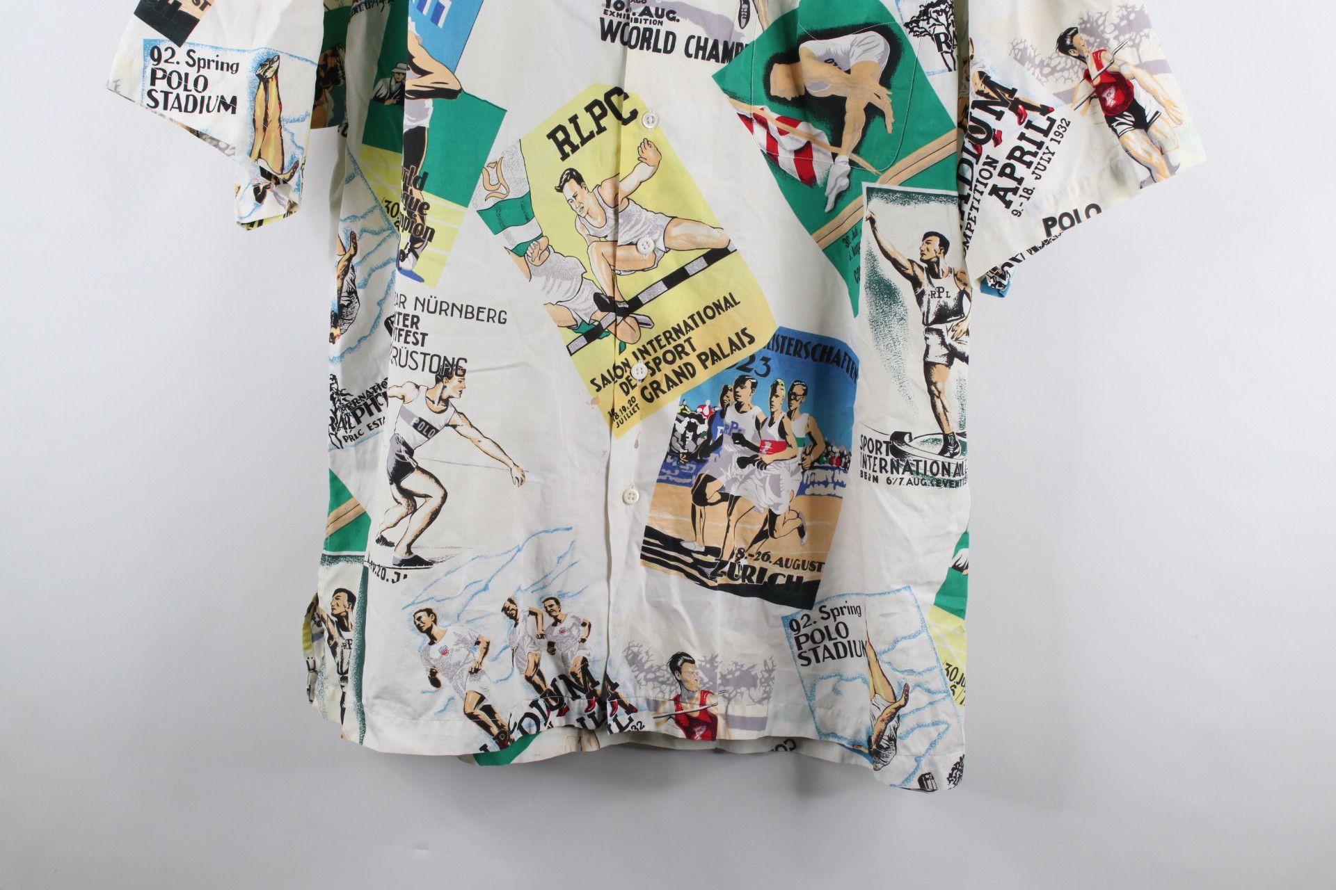 Polo Ralph Lauren Vintage 90s Ralph Lauren Series Looped Collar Button Shirt Size US XL / EU 56 / 4 - 3 Thumbnail