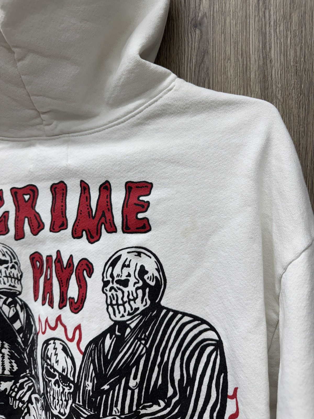 Warren Lotas Warren Lotus Crime Pays Hoodie Size US M / EU 48-50 / 2 - 9 Thumbnail
