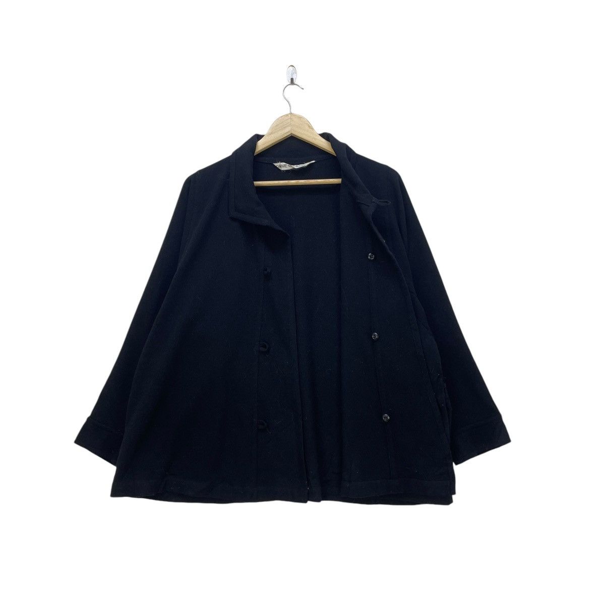 CDG by Comme des Garcons × Comme des Garcons × Rei Kawakubo 💥Vintage 80s Comme Des Garcons Shirt Jacket Size M / US 6-8 / IT 42-44 - 1 Thumbnail