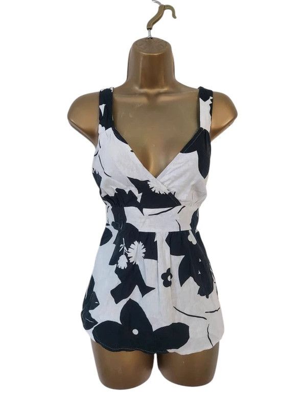 Vintage Vintage linen top 10/12 Size M / US 6-8 / IT 42-44 - 1 Thumbnail