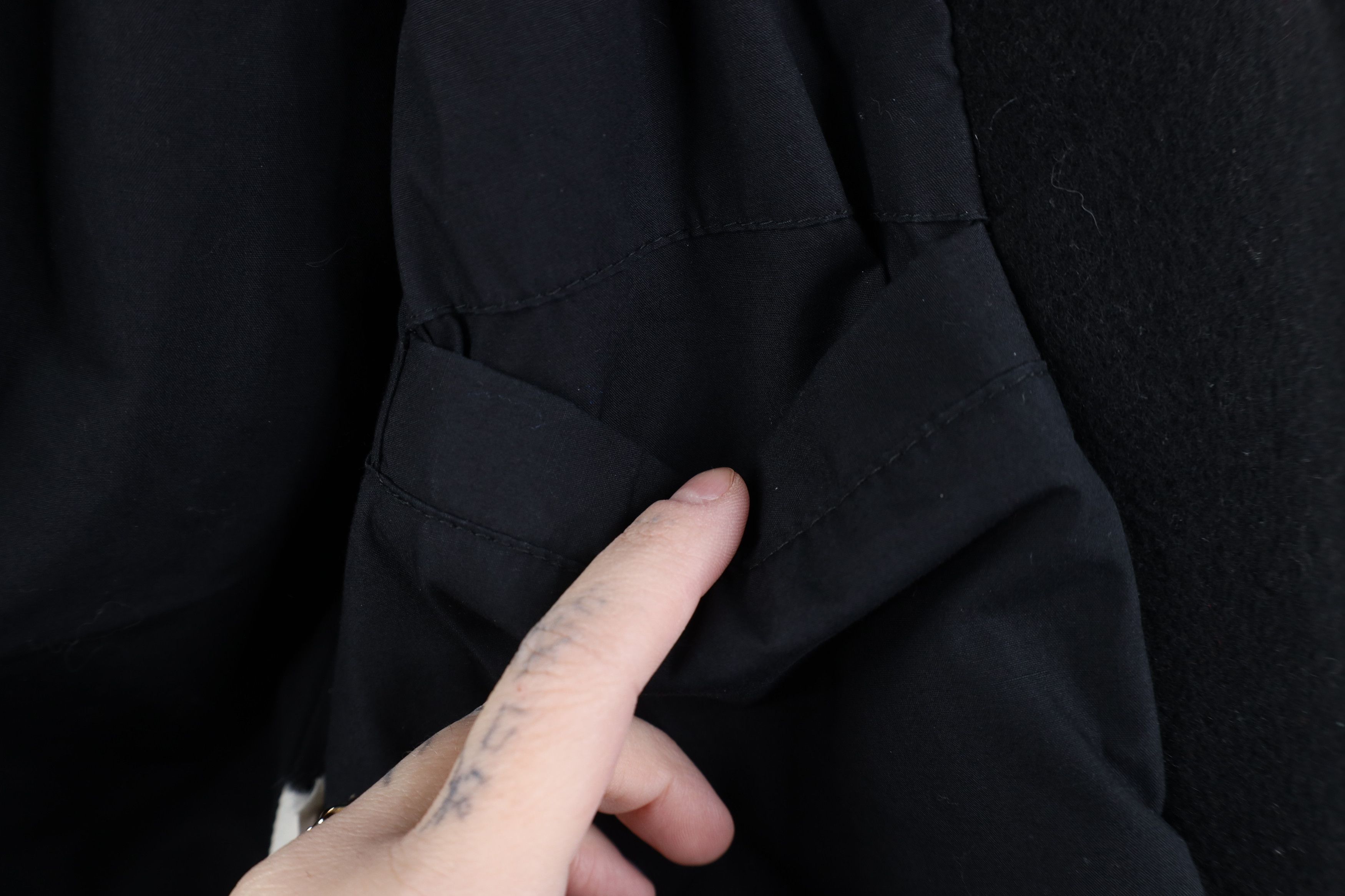 J.Crew Vintage Y2K J Crew Faded Wool Button Jacket Coat Black Size M / US 6-8 / IT 42-44 - 11 Thumbnail