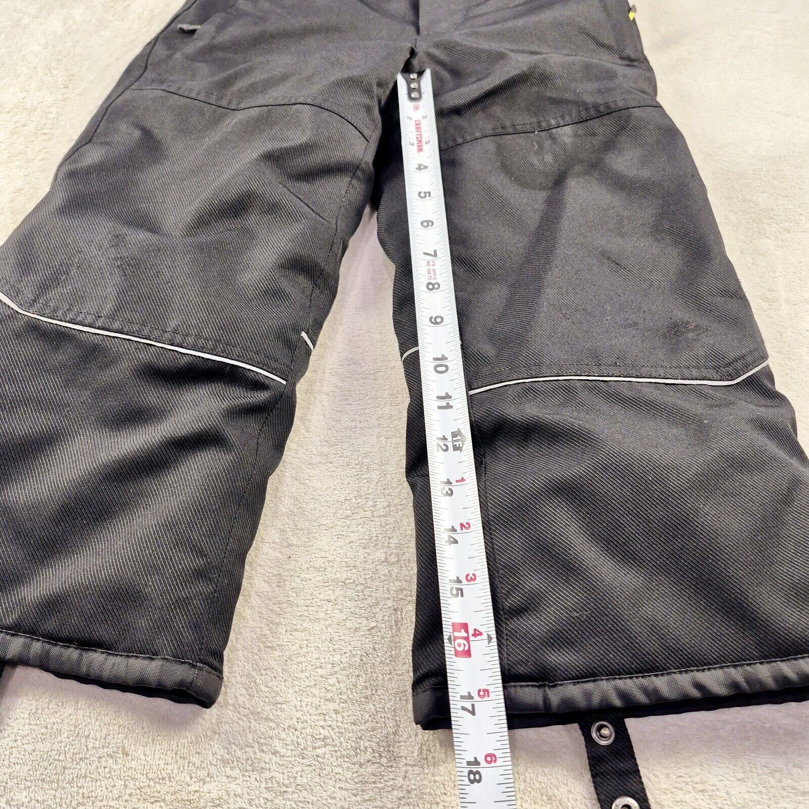 & Other Stories Monster Snow Pants Black Kid's 5 Ski Removable Suspenders Size ONE SIZE - 4 Thumbnail