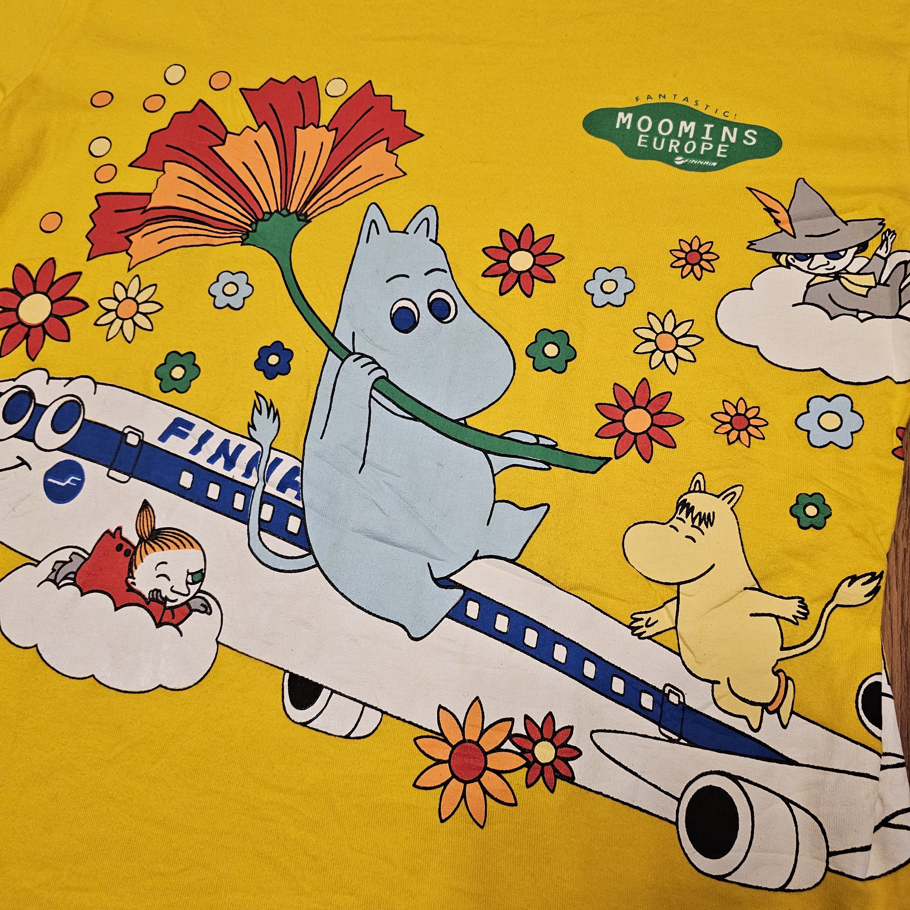 Cartoon Network Vintage 1990s Moomins Europe Tees Size US M / EU 48-50 / 2 - 3 Thumbnail