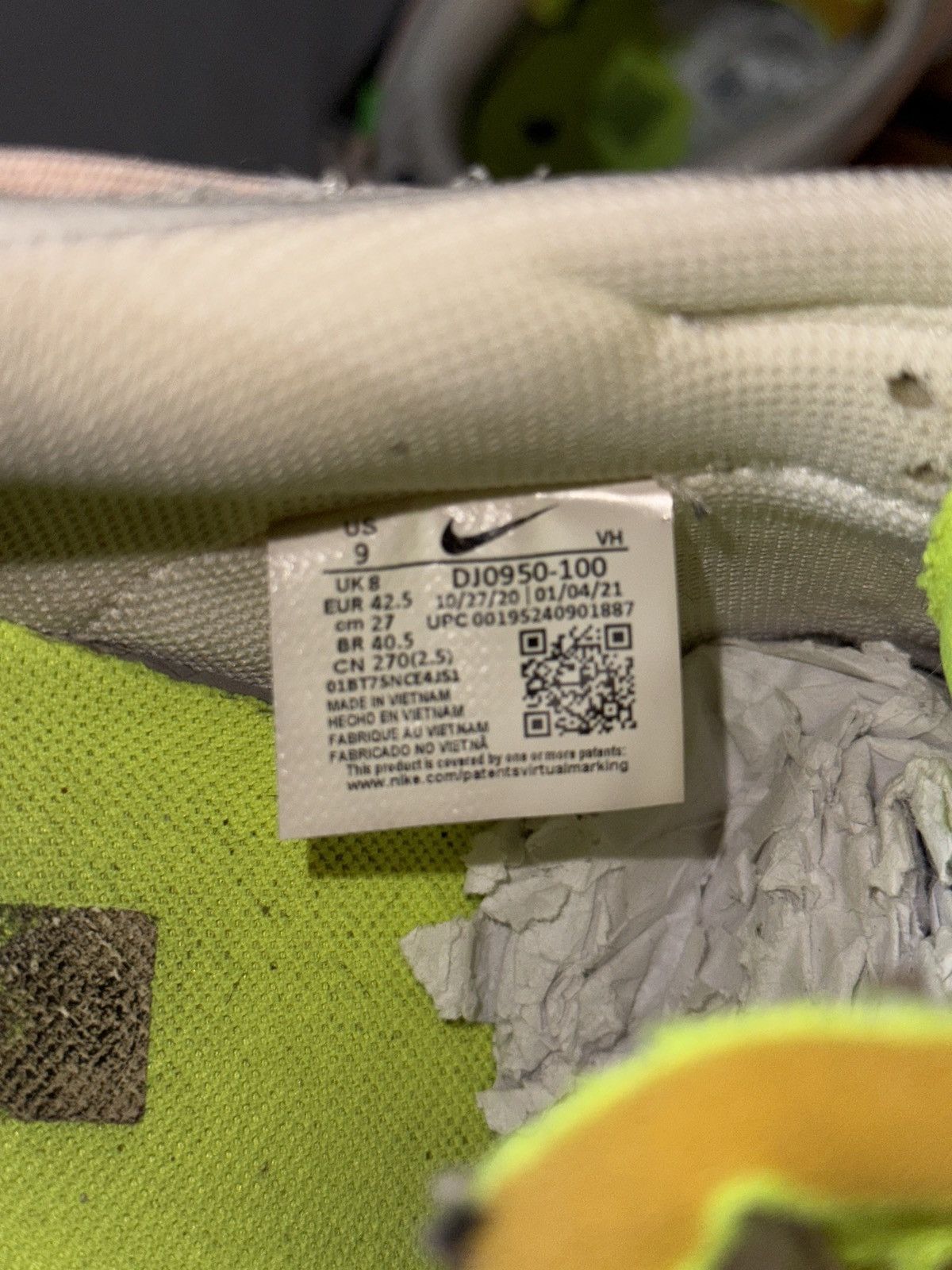 Nike × Off-White Off white dunk Size US 9 / EU 42 - 6 Thumbnail