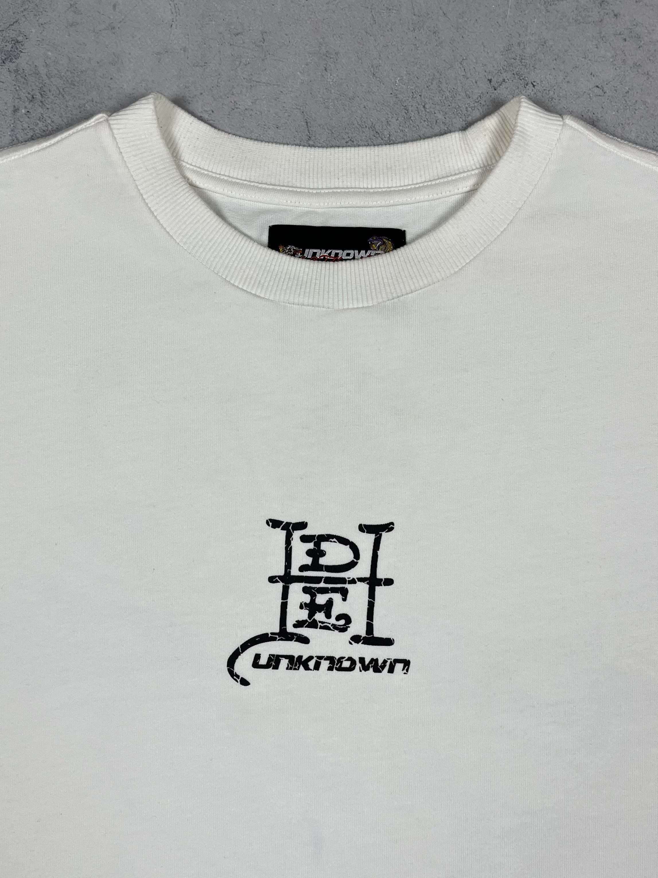 Ed Hardy × Unknown London Unknown London X Ed Hardy Cross Big Logo Oversize T Shirt Size US L / EU 52-54 / 3 - 14 Thumbnail