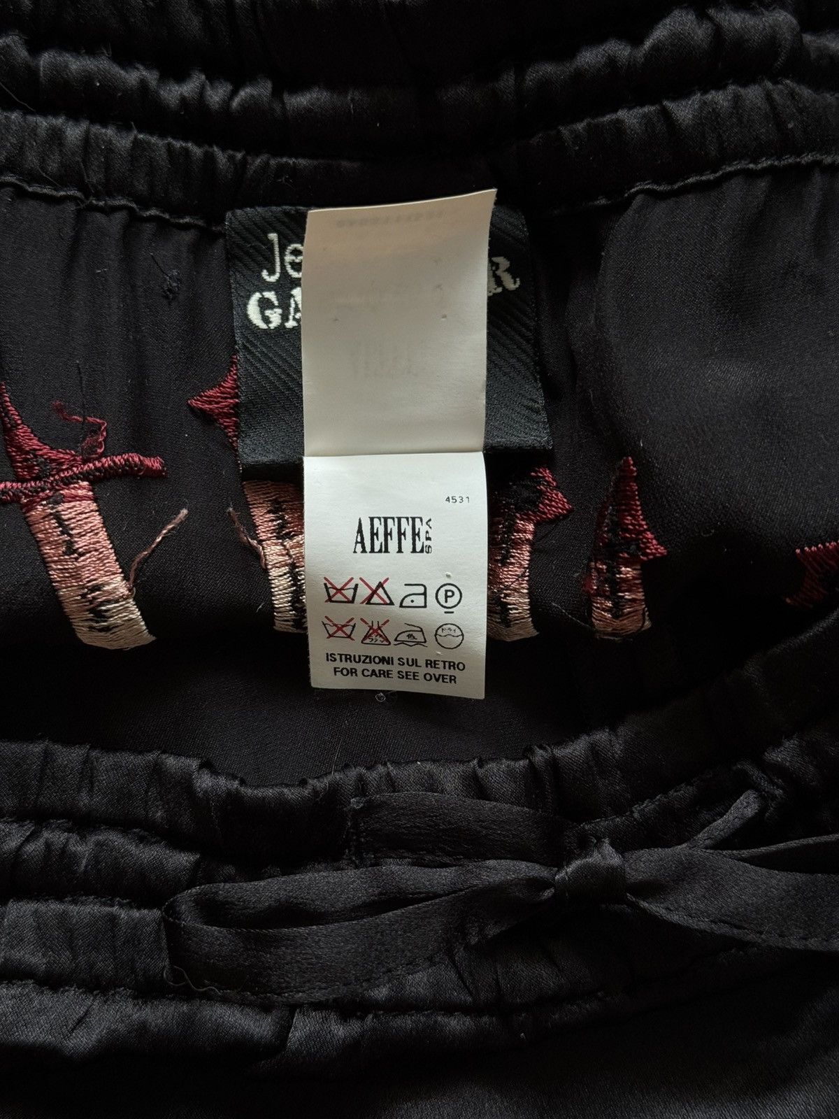 Jean Paul Gaultier Jean Paul Gaultier 1990s archive vintage silk pants JPG Size 30" / US 8 / IT 44 - 15 Thumbnail