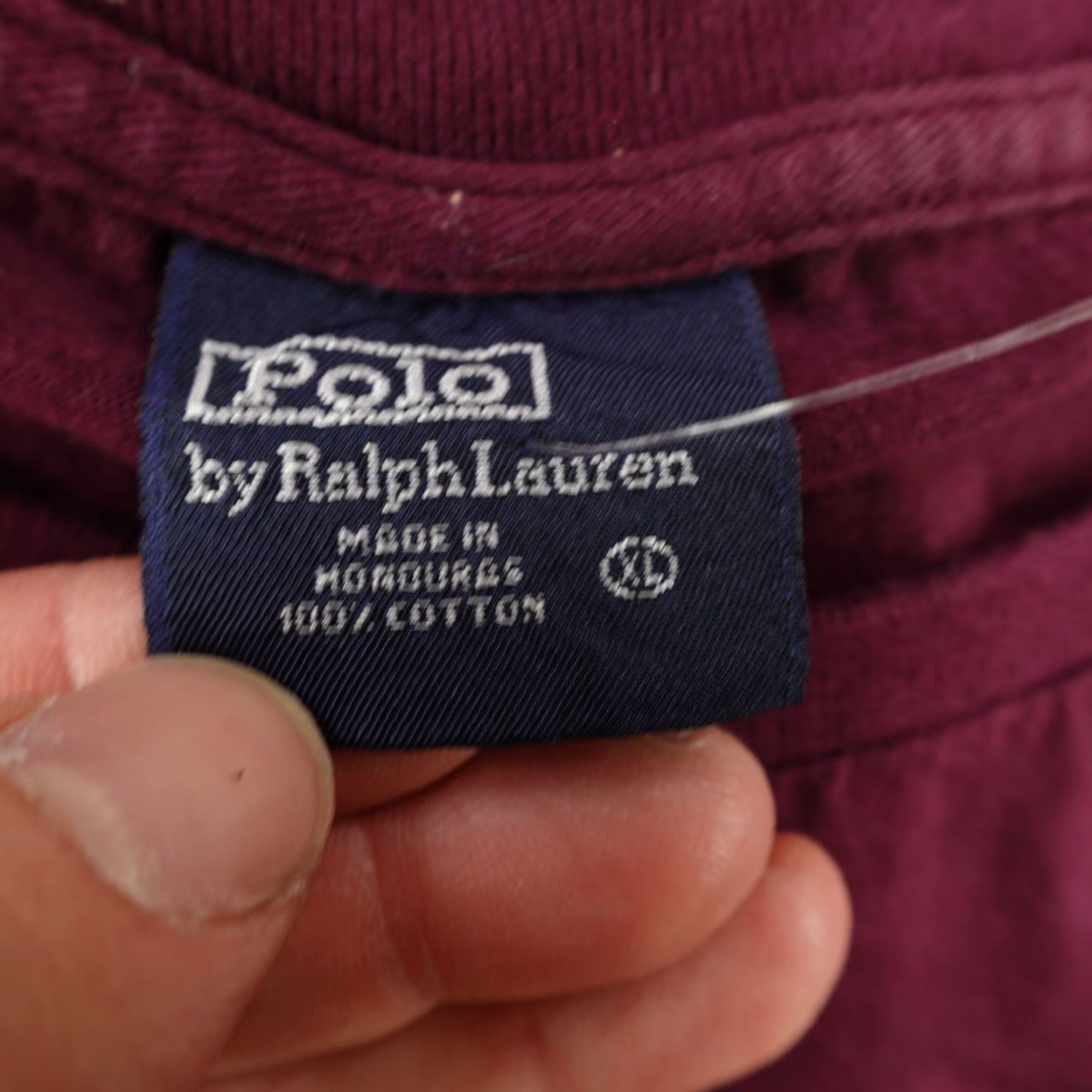 Polo Ralph Lauren VINTAGE Polo Ralph Lauren Shirt Men XL Red Winged R 1967 Crewneck Graphic Tee Size US XL / EU 56 / 4 - 7 Thumbnail