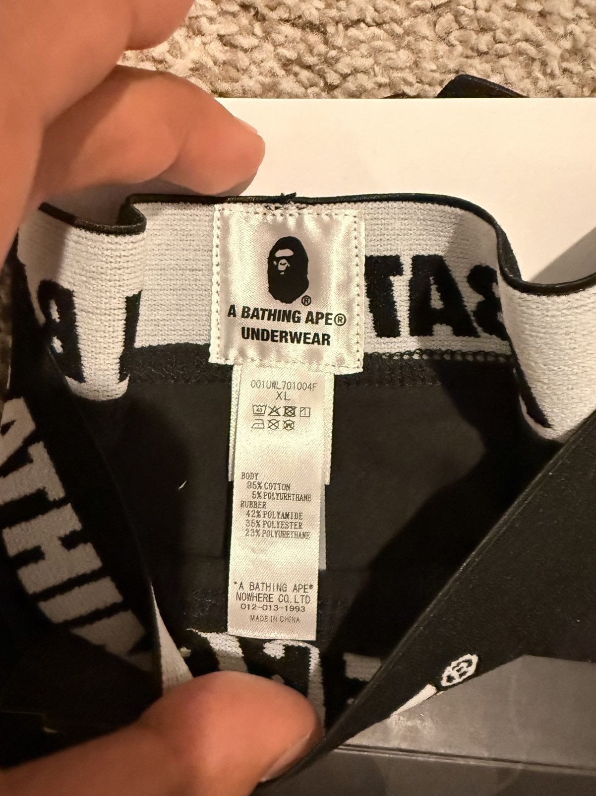 Bape BAPE UNDERWEAR Size 34 - 5 Thumbnail