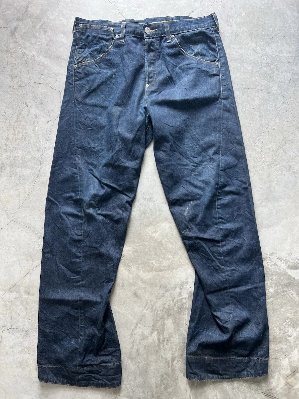 Levi's Levis Engineered Jeans Buckleback Tag W34 Actual 34x34.5