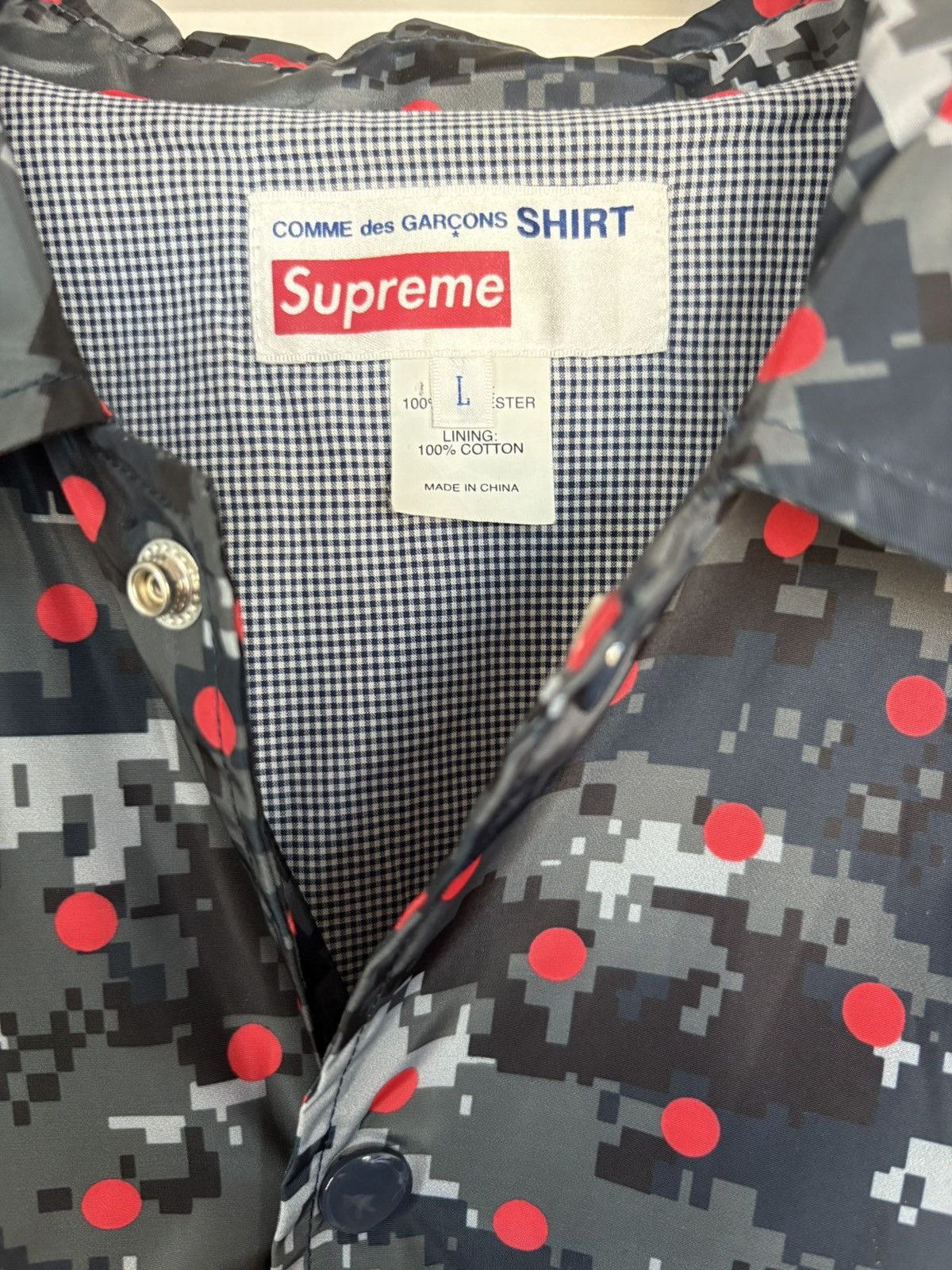 Comme des Garcons SHIRT × Supreme Supreme x Comme des Garçon SS13 Size L Jacket Size US L / EU 52-54 / 3 - 4 Thumbnail