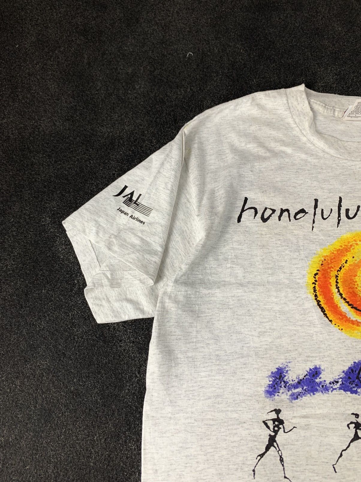 Vintage Vintage 1993 Nike Honolulu Marathon Finisher Tee Size US L / EU 52-54 / 3 - 6 Thumbnail