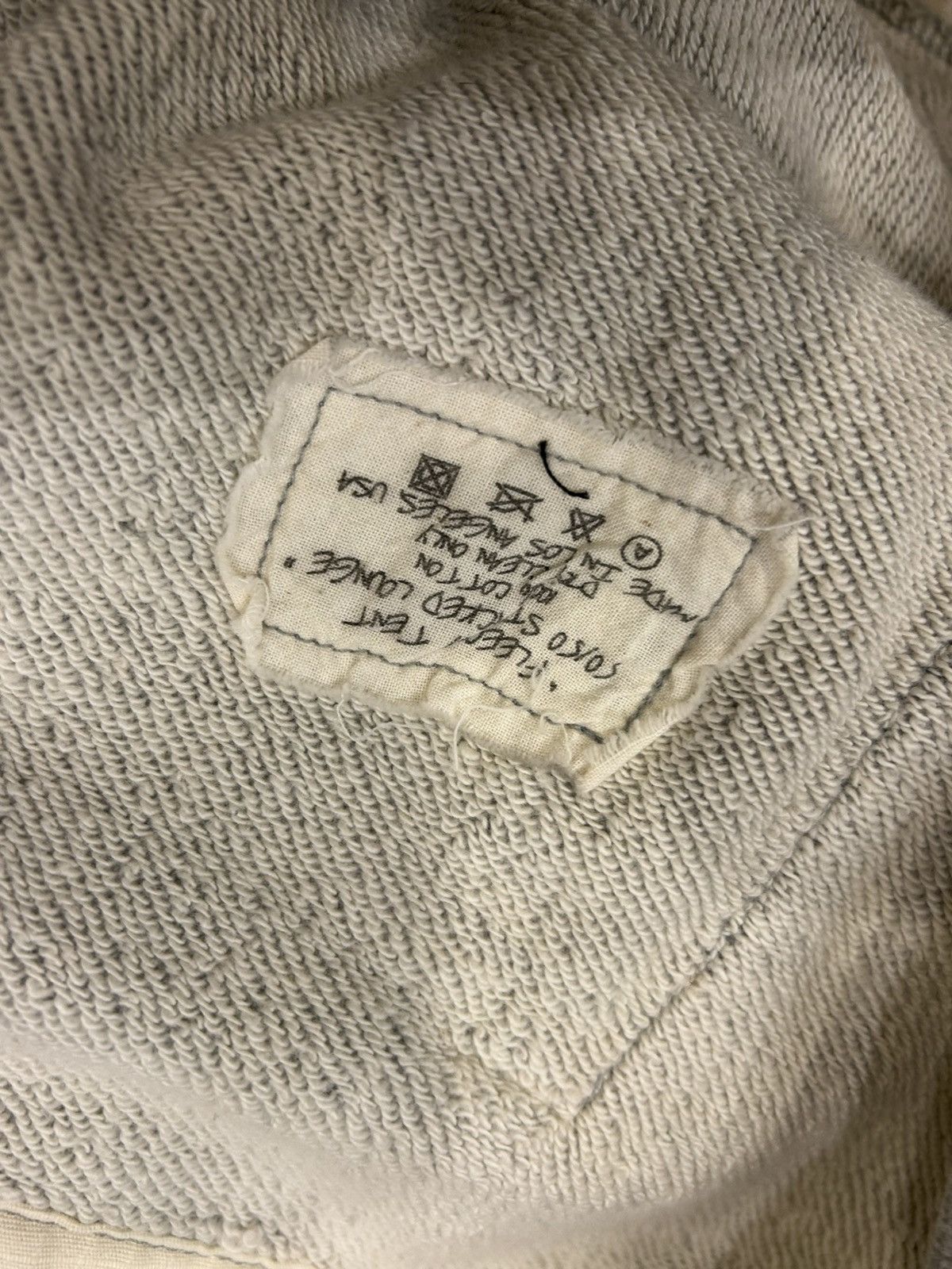 Greg Lauren Greg Lauren Fleeci Tent 50/50 Stacked Lounge Pants Size US 36 / EU 52 - 4 Thumbnail
