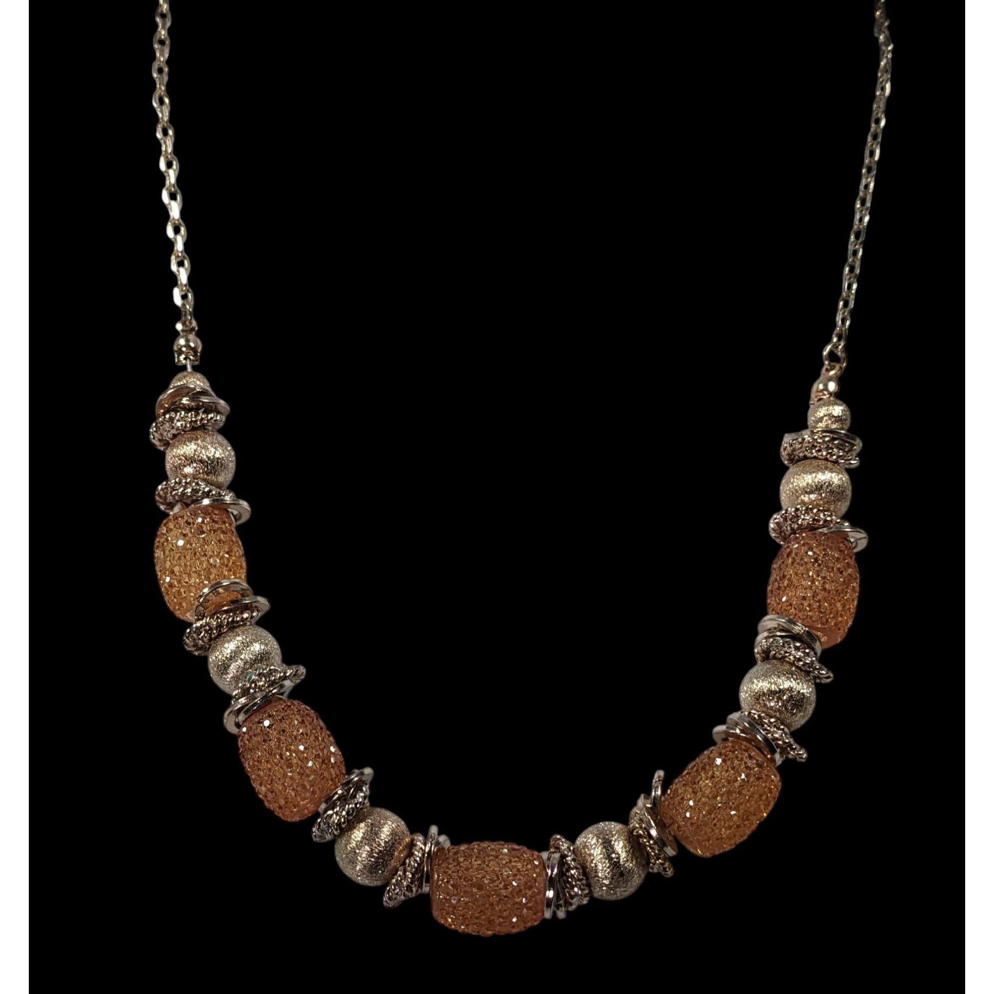 Other Retro Glam Metallic Honey Jelly Beaded Necklace Size ONE SIZE - 2 Thumbnail