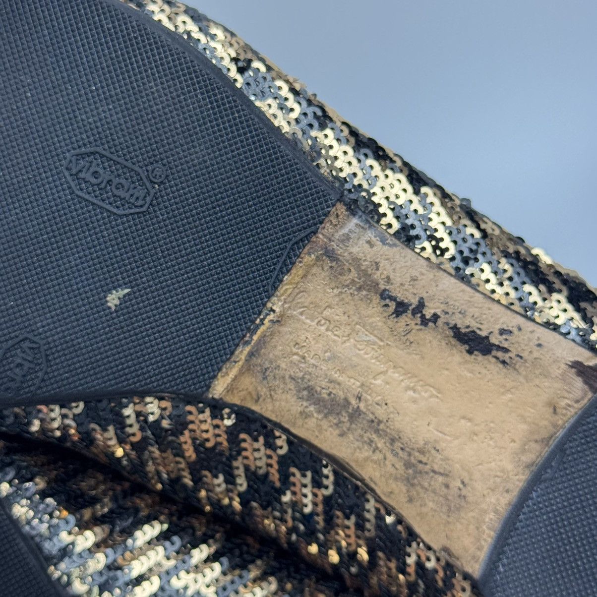 Salvatore Ferragamo Salvatore Ferragamo Varina Coo Ballet Flats Black & Gold🖤✨ Size US 6 / IT 36 - 11 Thumbnail