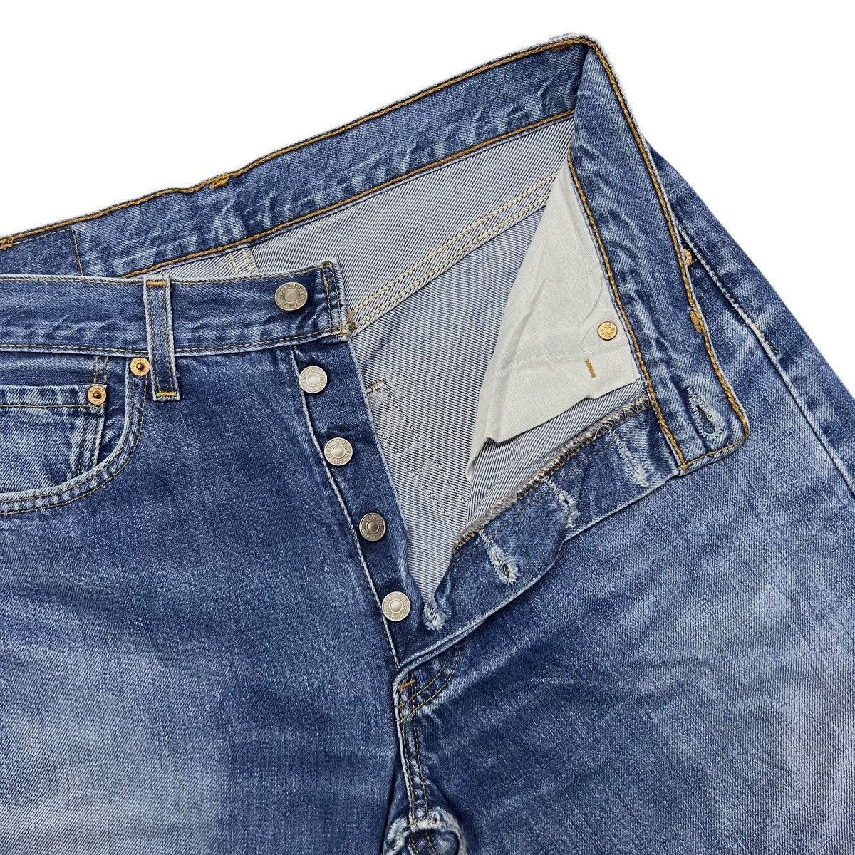 Levi's Vintage 90s Levi’s 501 Japan - Faded Wash Jeans Size US 31 - 12 Thumbnail