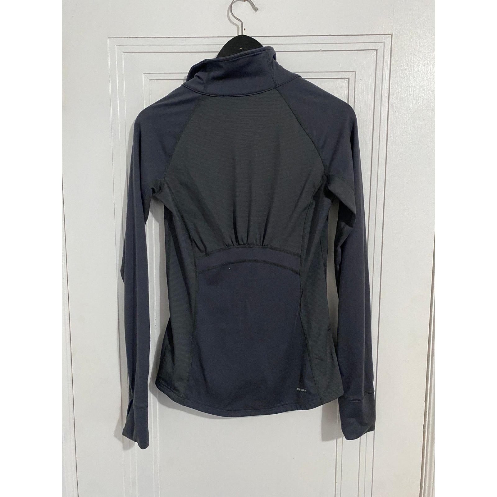 Adidas Gray Adidas Climalite 1/4-Zip Women's Size XS Size XS / US 0-2 / IT 36-38 - 7 Thumbnail