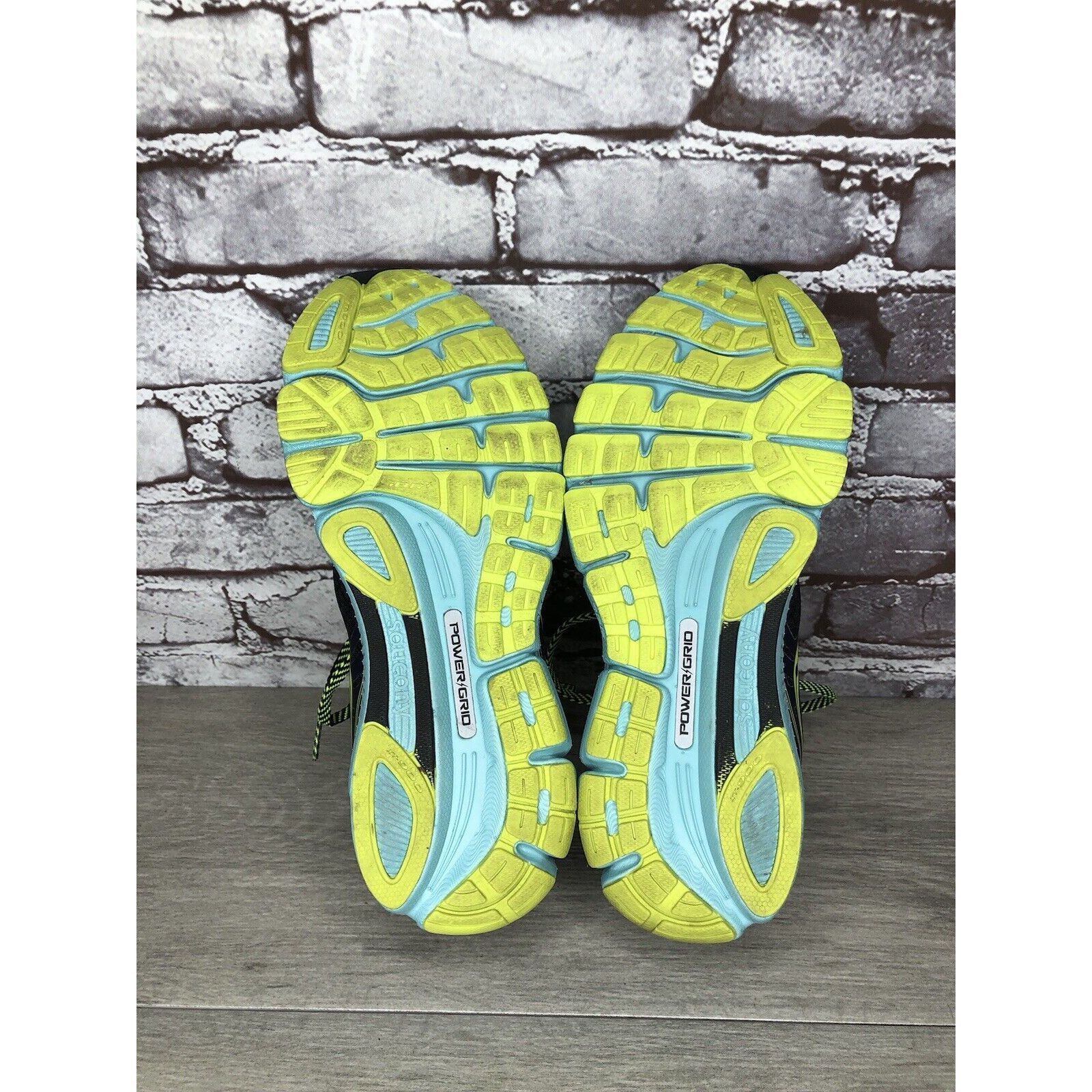 Saucony Saucony Breakthru 2 S10304-2 Purple Blue Yellow Running Shoe Size US 9.5 / IT 39.5 - 7 Thumbnail