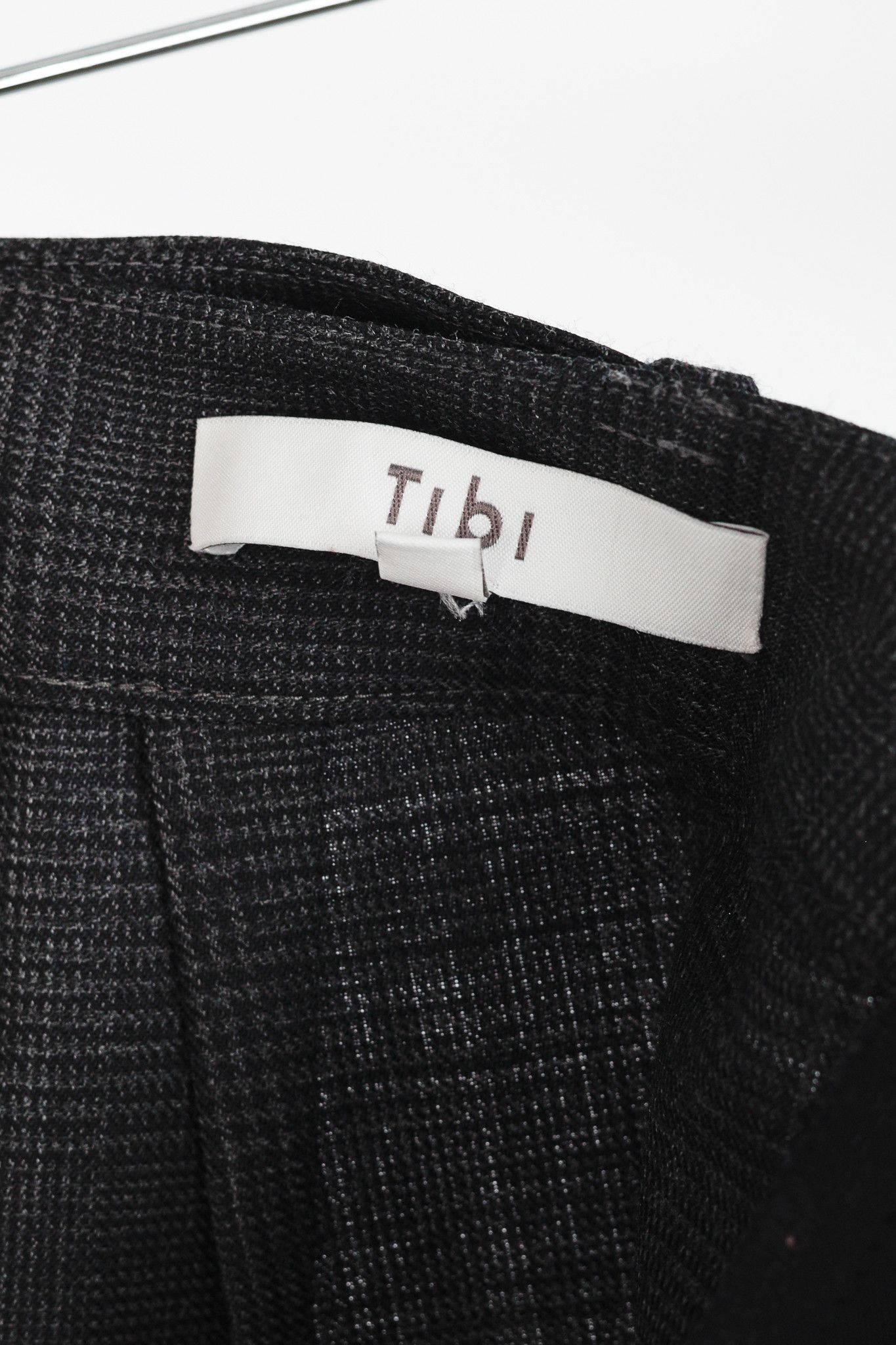 Tibi Tibi Adler Grey Multi Glenplaid Wrap Pant Size 25" / US 0 / IT 36 - 4 Thumbnail