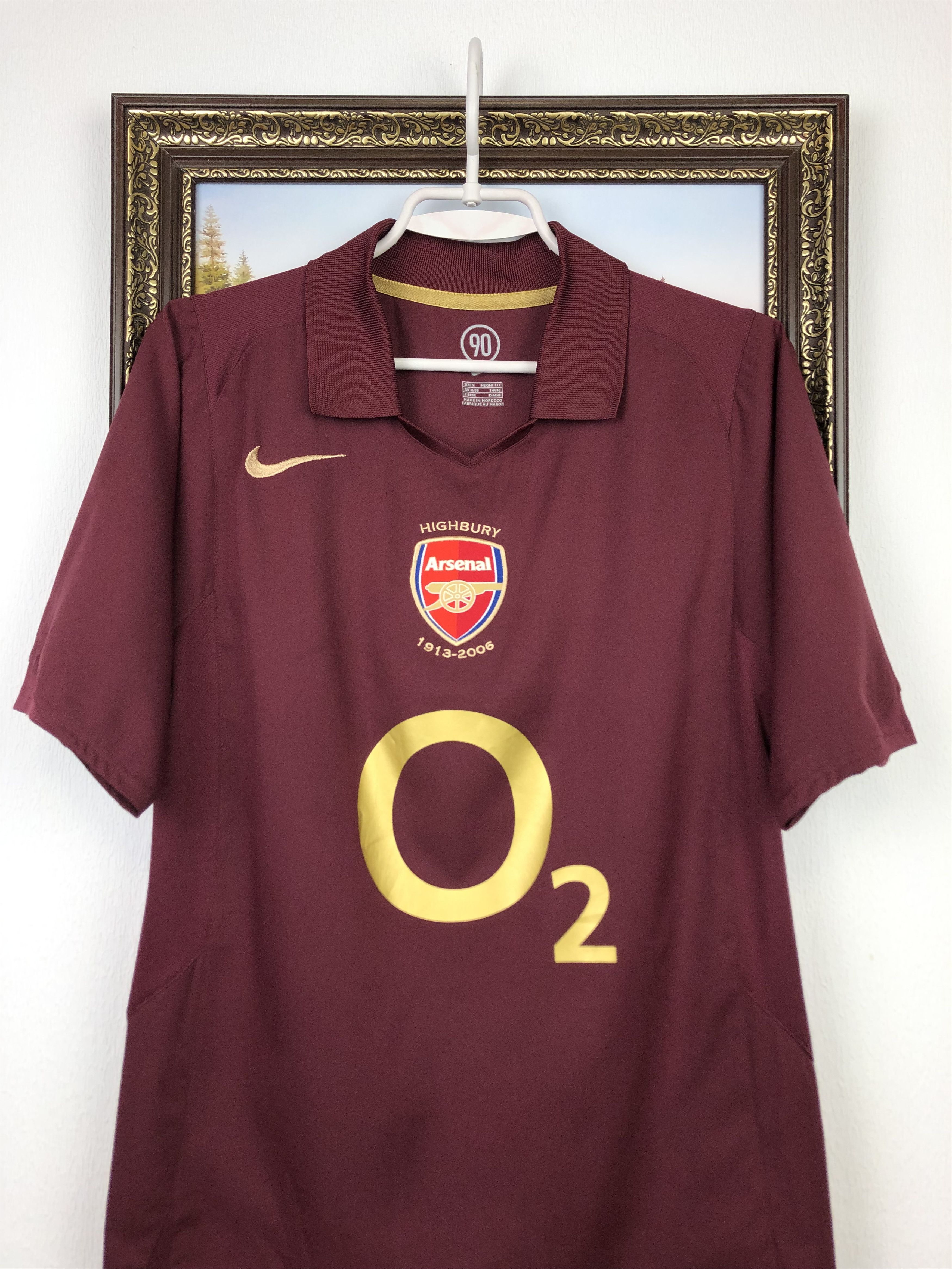 Nike Arsenal football shirt Soccer Nike Jersey Gunners Tee Hype Size US S / EU 44-46 / 1 - 2 Thumbnail