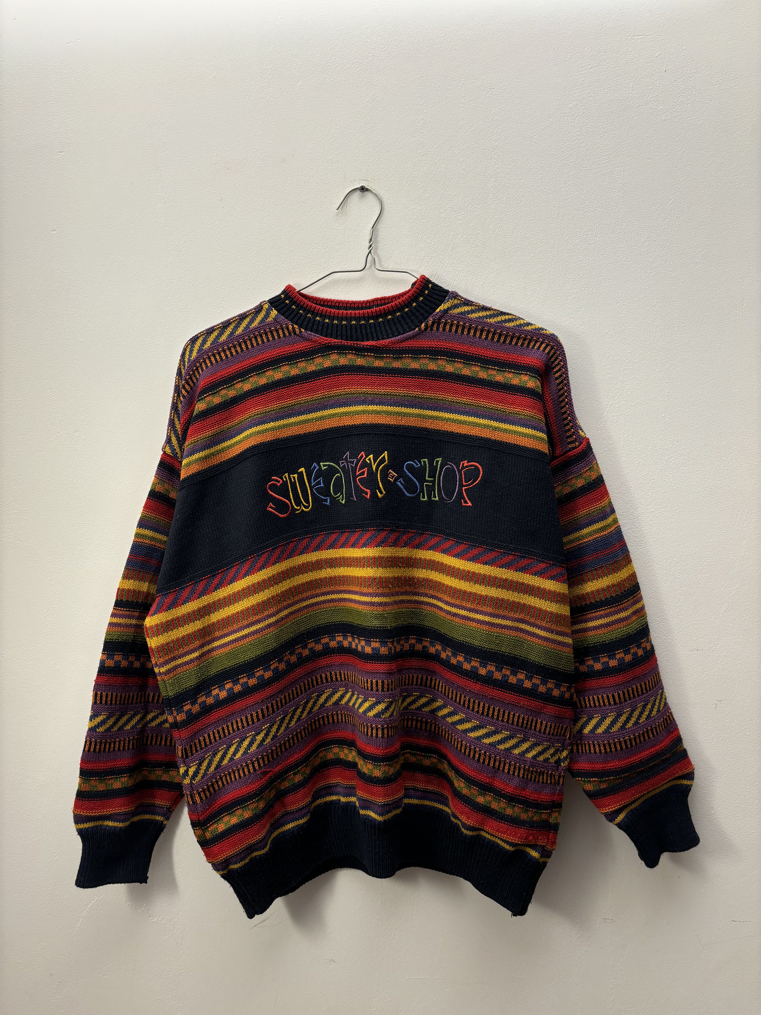 Vintage Vintage Sweater Shop Coogi Style Sweater Size US M / EU 48-50 / 2 - 1 Thumbnail