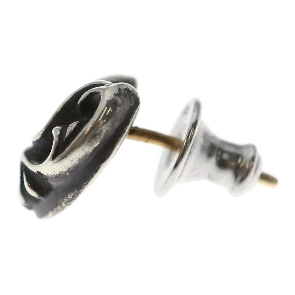 Chrome Hearts Chrome Hearts Heart Stud Earring Silver Size ONE SIZE - 4 Thumbnail