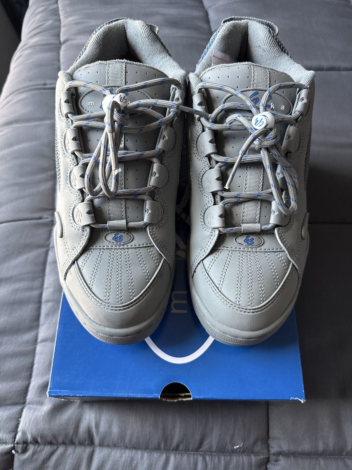 eS éS Muska “Grey & Blue” Size US 11.5 / EU 44-45 - 2 Thumbnail