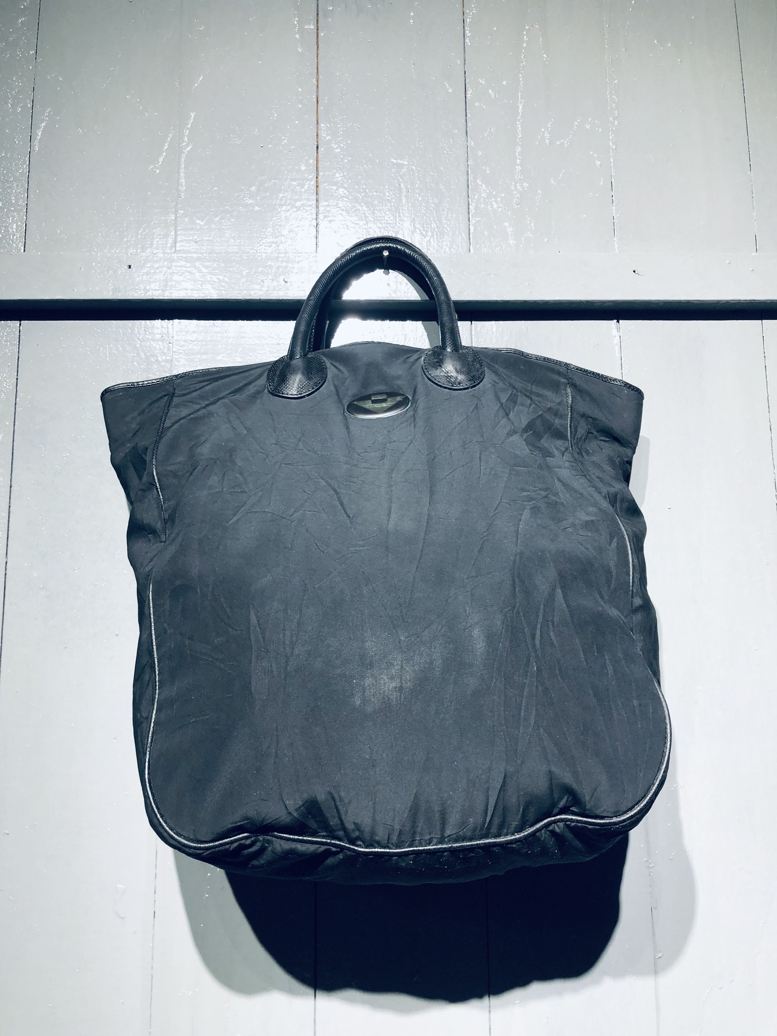 Bottega Veneta Classic‼️Authentic Bottega Vaneta Black Nylon Style Tote bag Size ONE SIZE - 13 Thumbnail